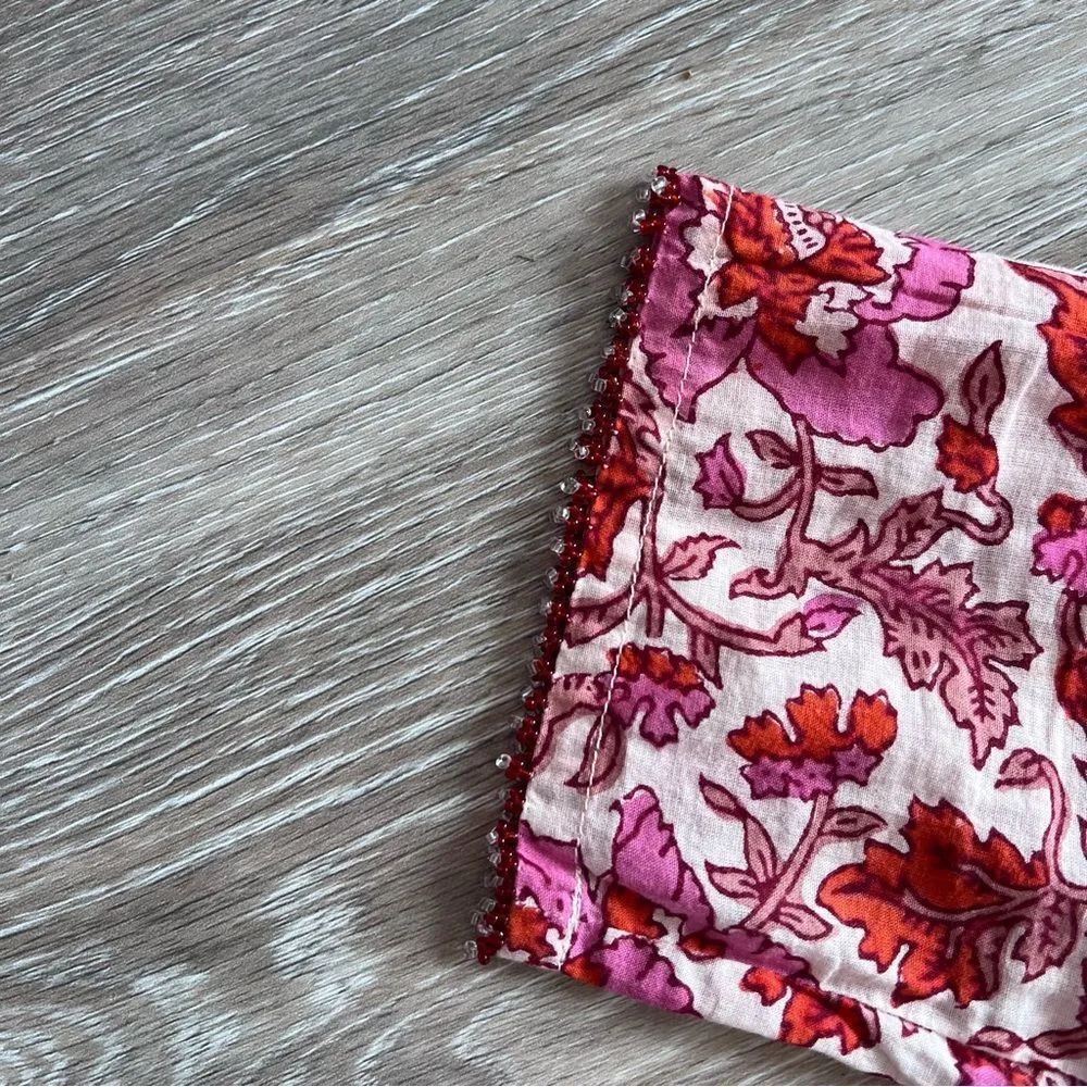 Roberta roller rabbit signature‎ beaded cotton blouse - Image 8