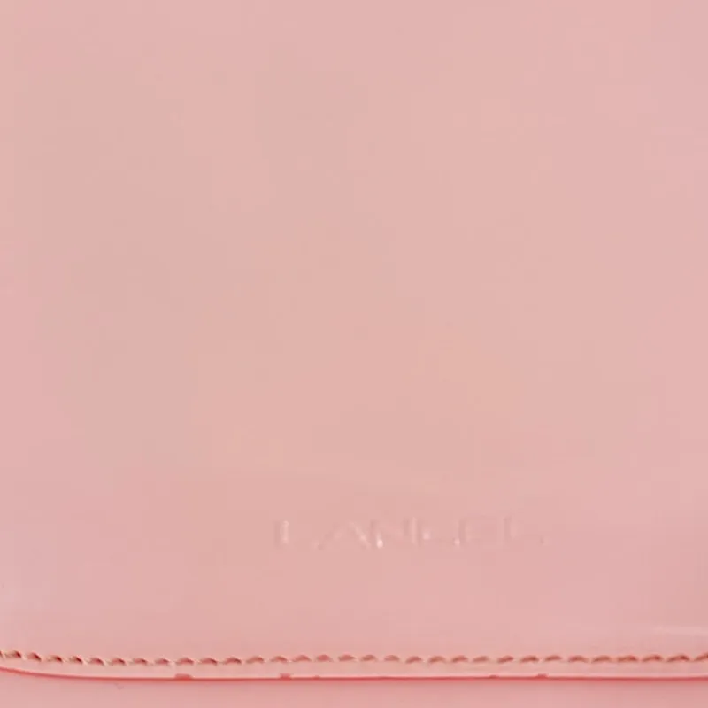 LANCEL Paris Powder Pink Hobo Bag‎ Made in Italy Romantic Barbie - Image 3