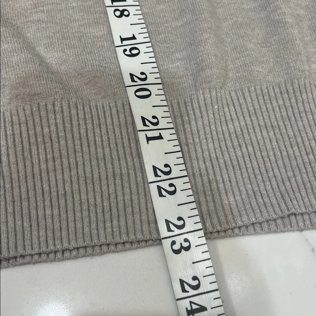 Basic Milano long sleeve crew neck sweater Gray Size M - Image 5