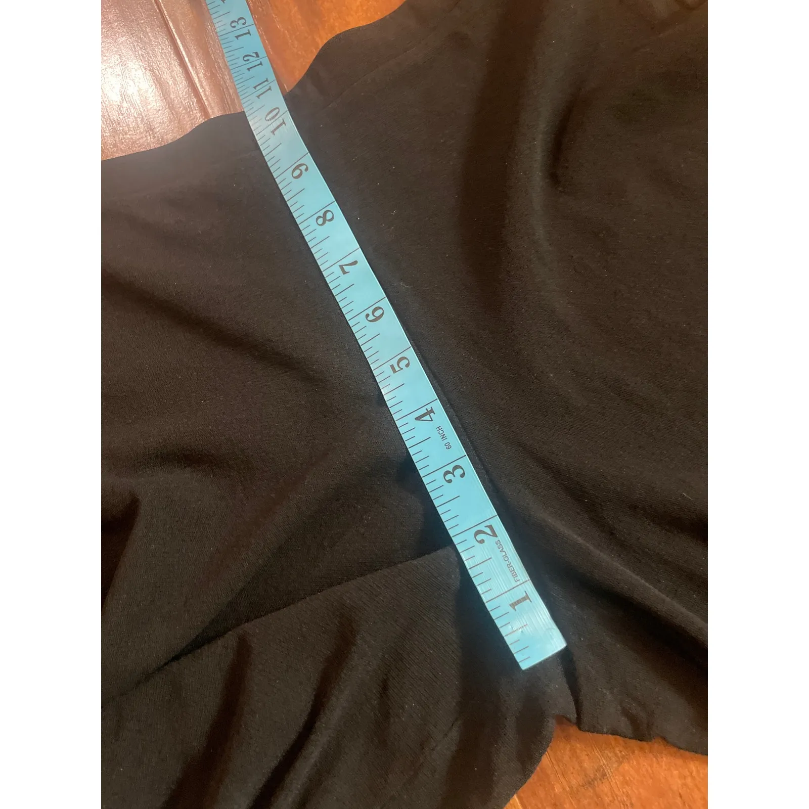 Jean Paul Gaultier FUZZI Black Mesh Pull On Wide Leg Pants STRETCH COMFY Small S - Image 6