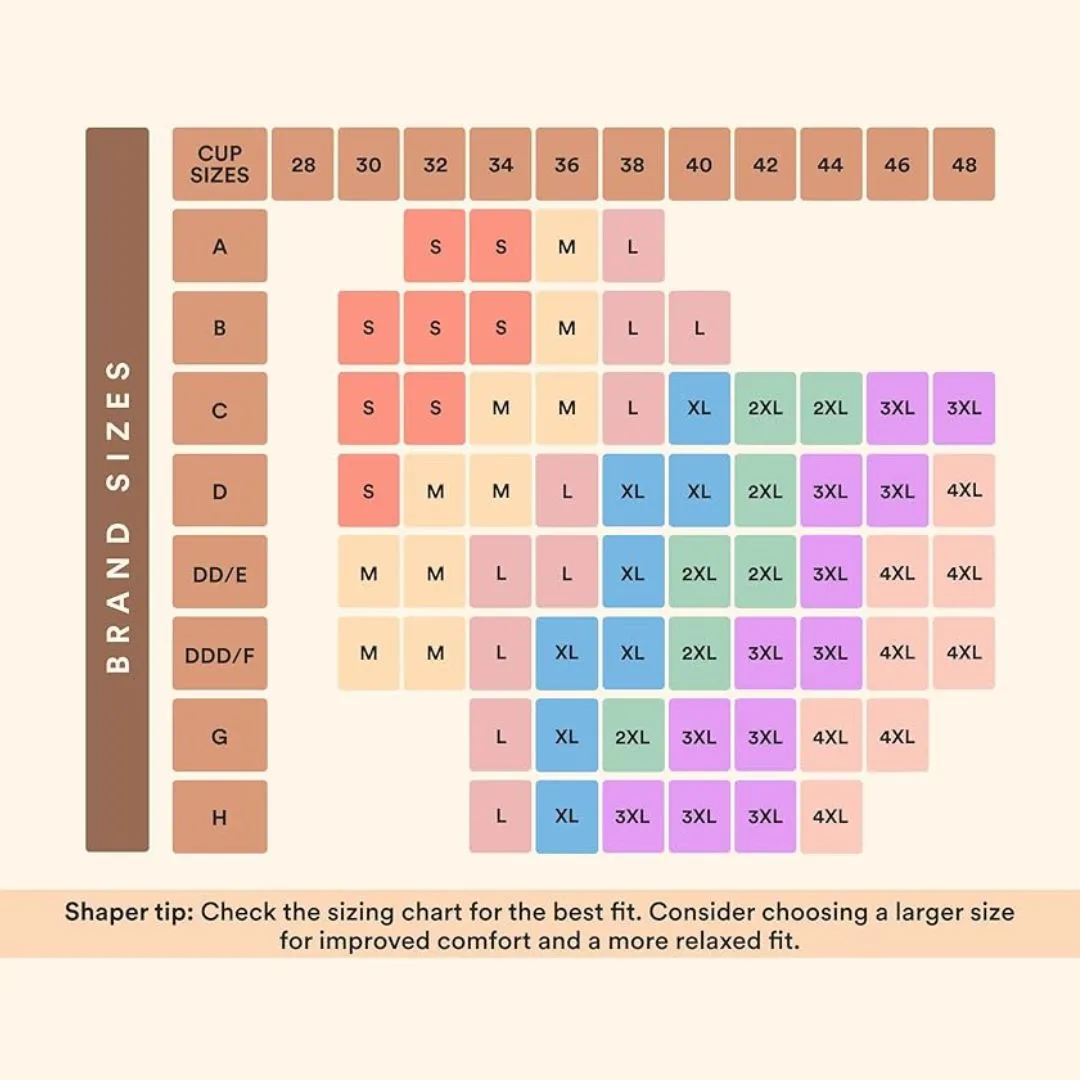 Shapermint Essentials Everyday Comfort Straps Wireless Shaper Bra Chai NWT Small Tan - Image 9