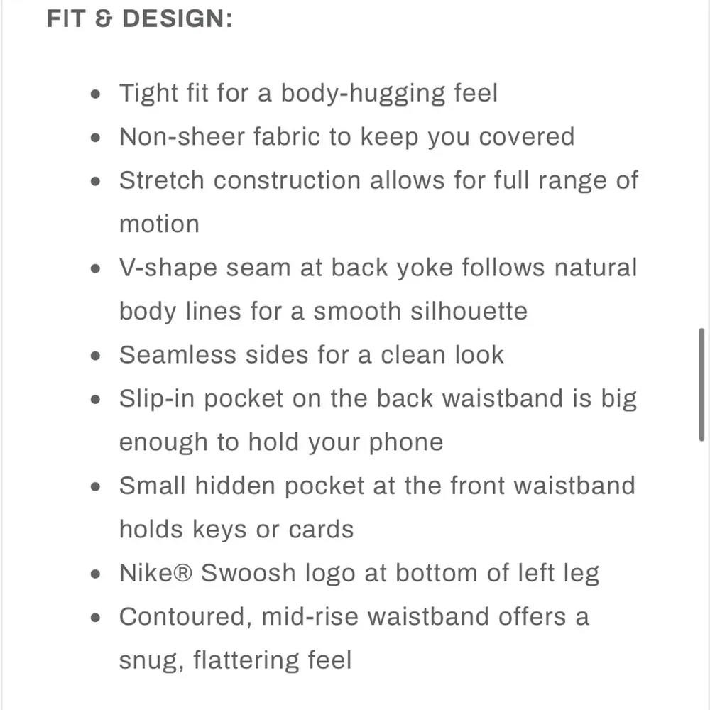 New Nike One Running Tights - Image 6