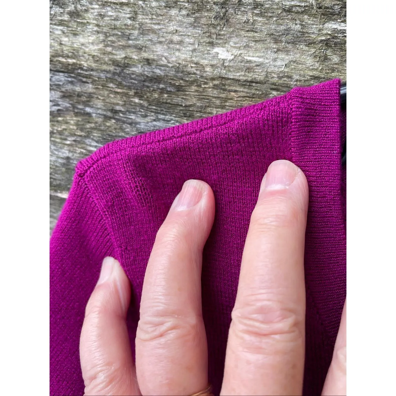 Talbots size M sweater dress midi ruffle sleeves - Image 4