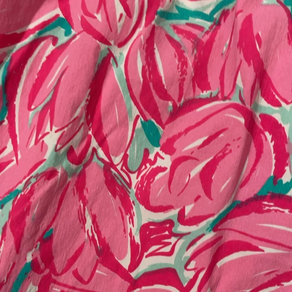 Lauren James Tulip Print Athletic Shorts - Image 2