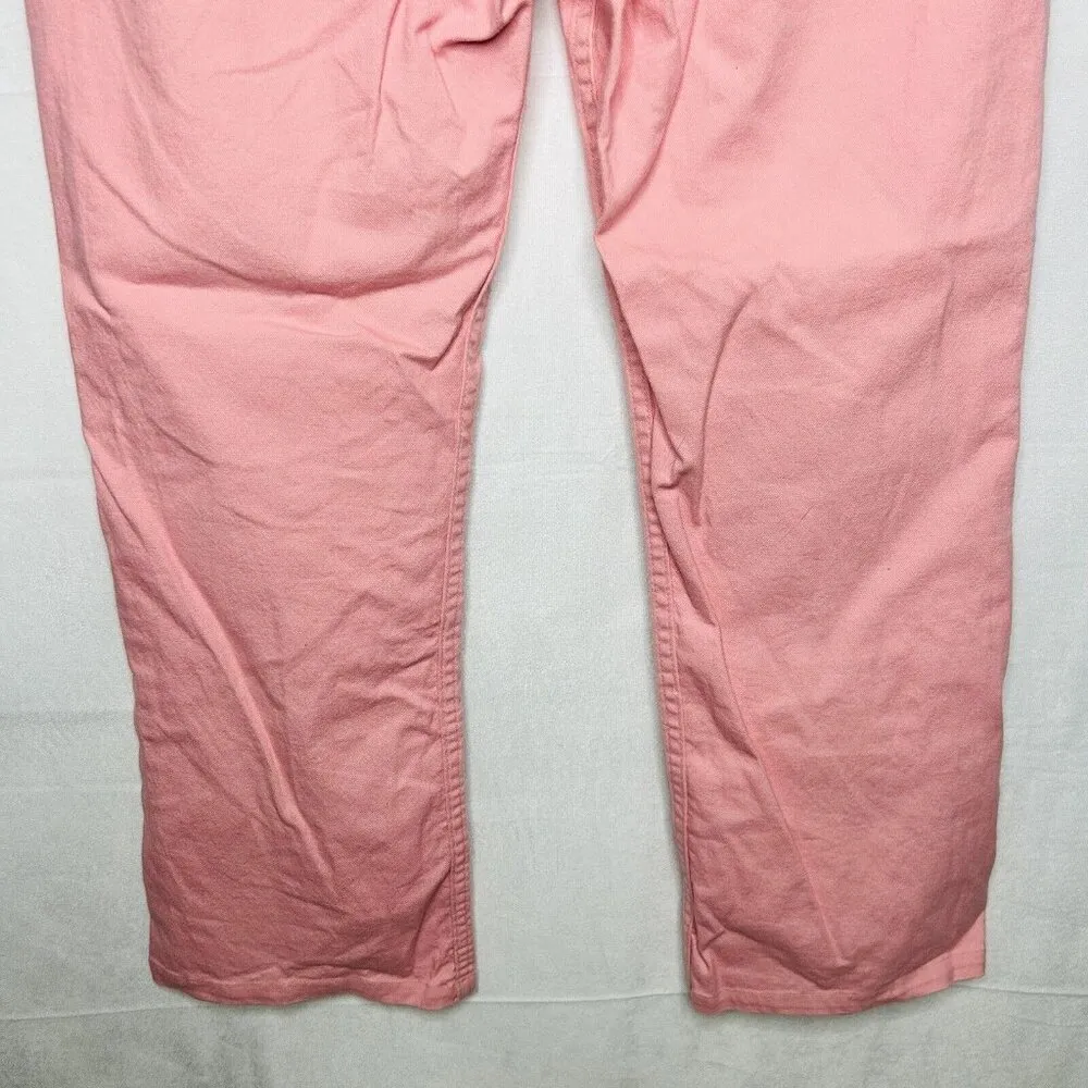 Vintage Zena Jeans Pink Denim Pants Size 30x27 Flare Leg Stretch - Image 7