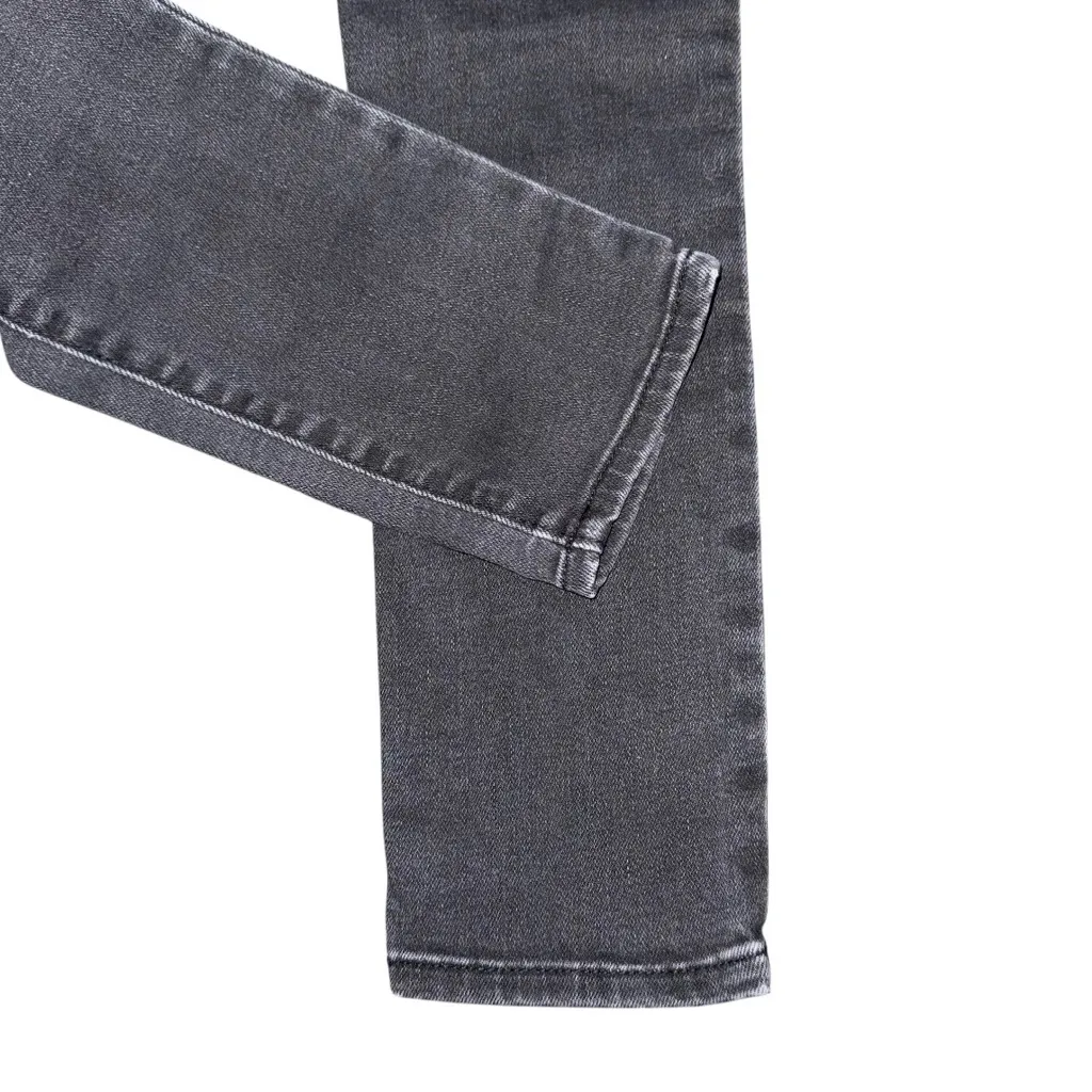 Abercrombie & Fitch Super Skinny Ankle High Rise Mixed Fabric Jeans 25 / 0 Short - Image 6