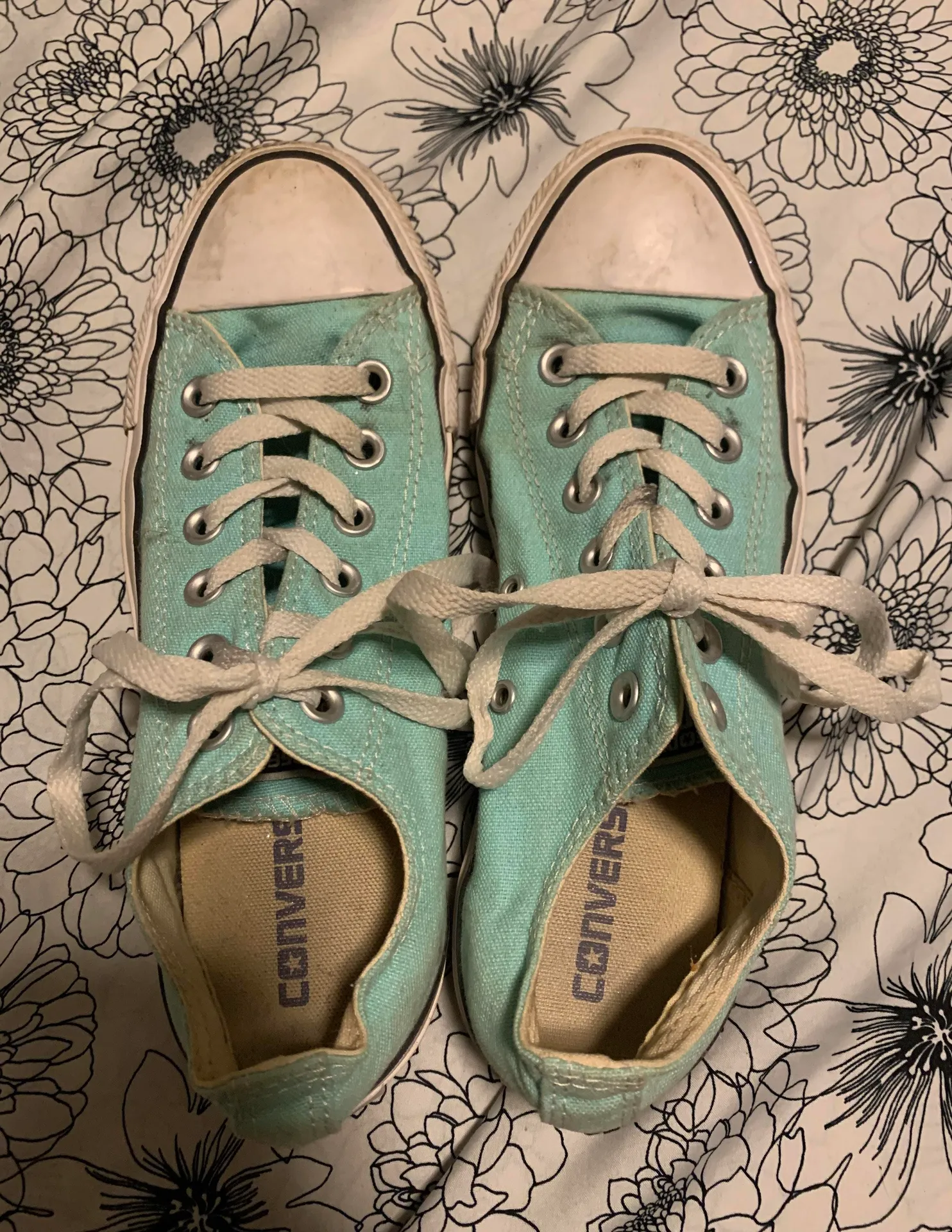 Converse Mint Green Shoes - Image 5