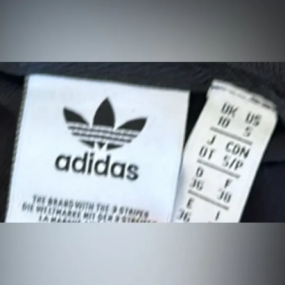 Adidas Black Dress with Multicolor Logo - Image 6