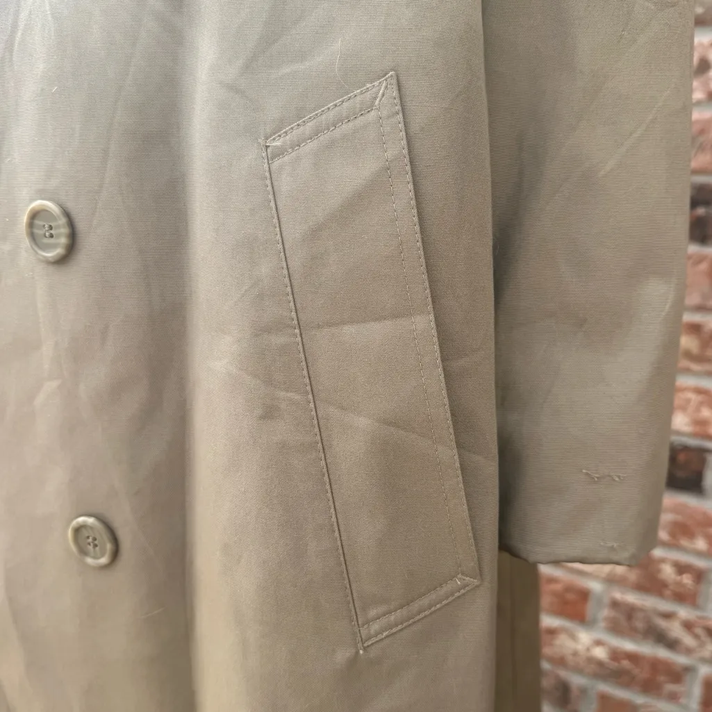 Oleg Cassini vintage heavy duty khaki peacoat / M (40 EU) / Excellent condition* - Image 6