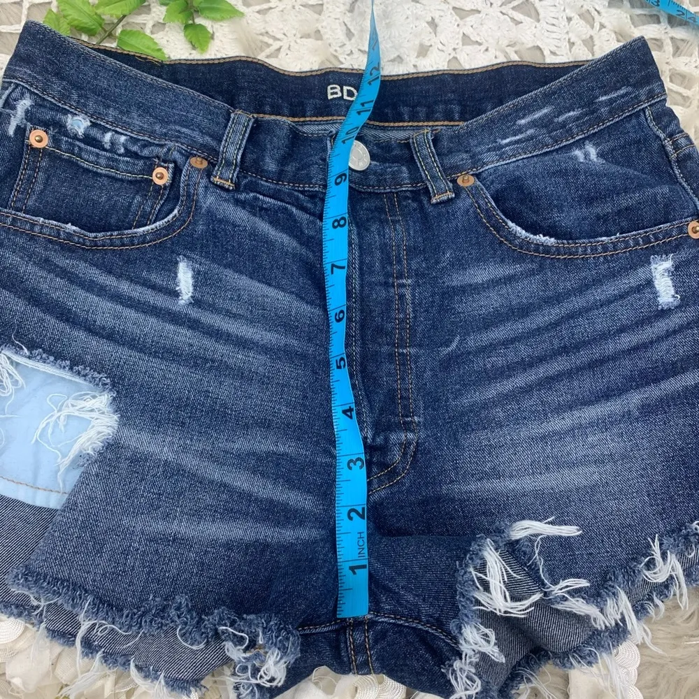 Urban Outfitters BDG Button Fly Distressed Shorts - Image 10