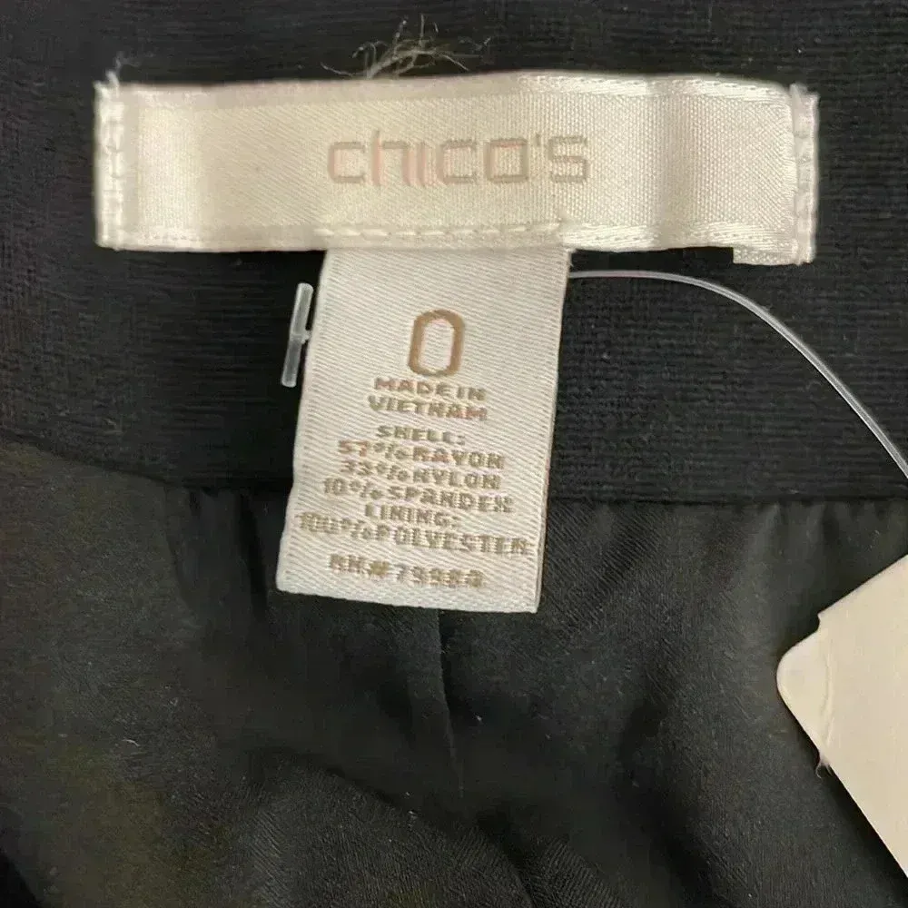 Chico's  SOLID PONTE PENCIL SKIRT Size 0/Small NEW with tags - Image 5