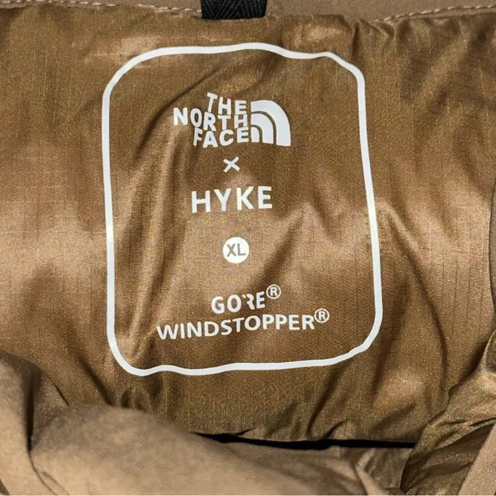 The North Face x HYKE Women’s XL Army Olive Tan Green Down Puffer Jacket - Image 9