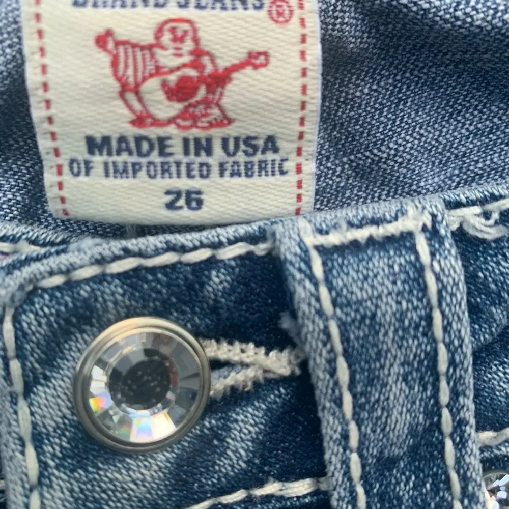 True Religion Joey cut off shorts denim size 26 - Image 3