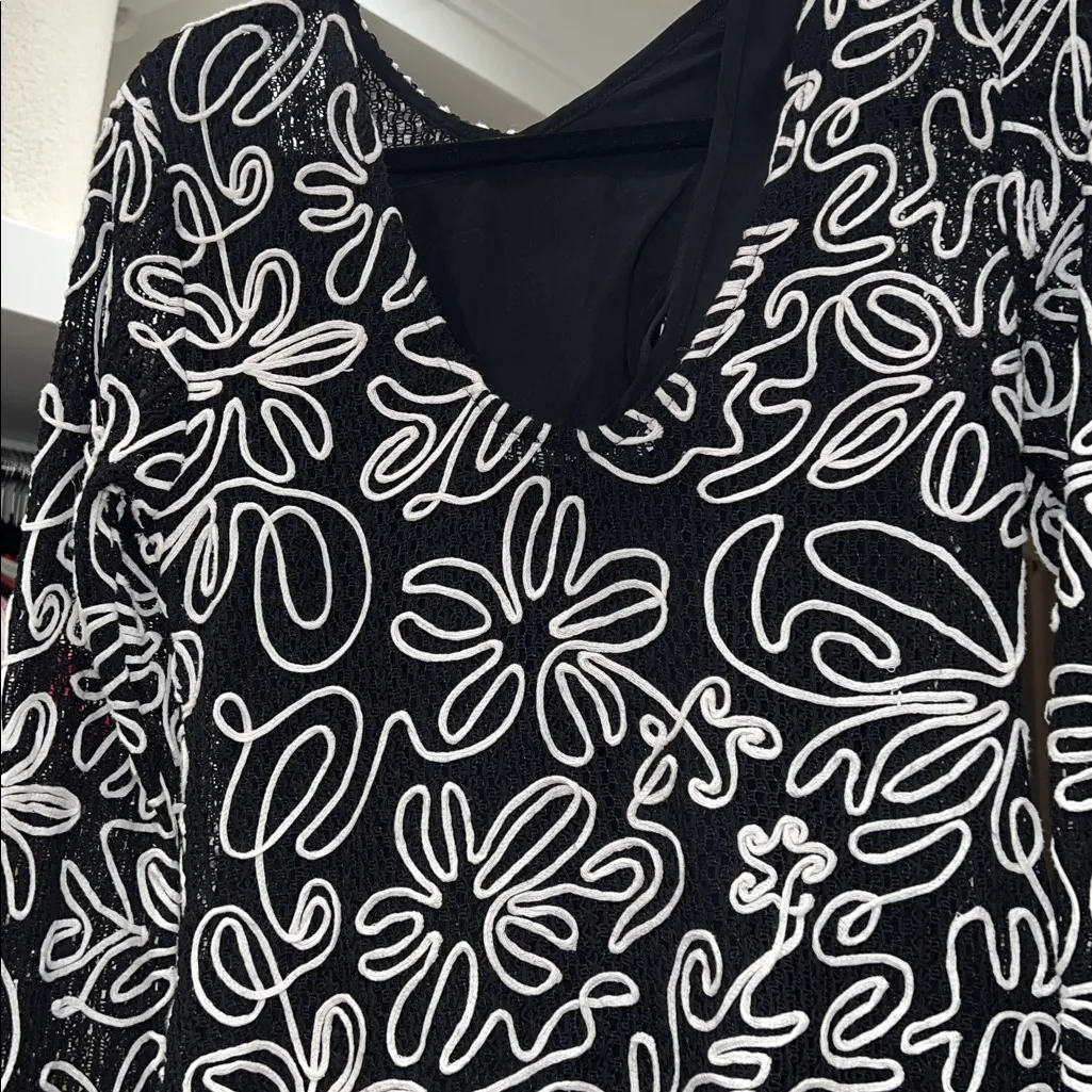 mon renn mini black dress size medium - Image 4