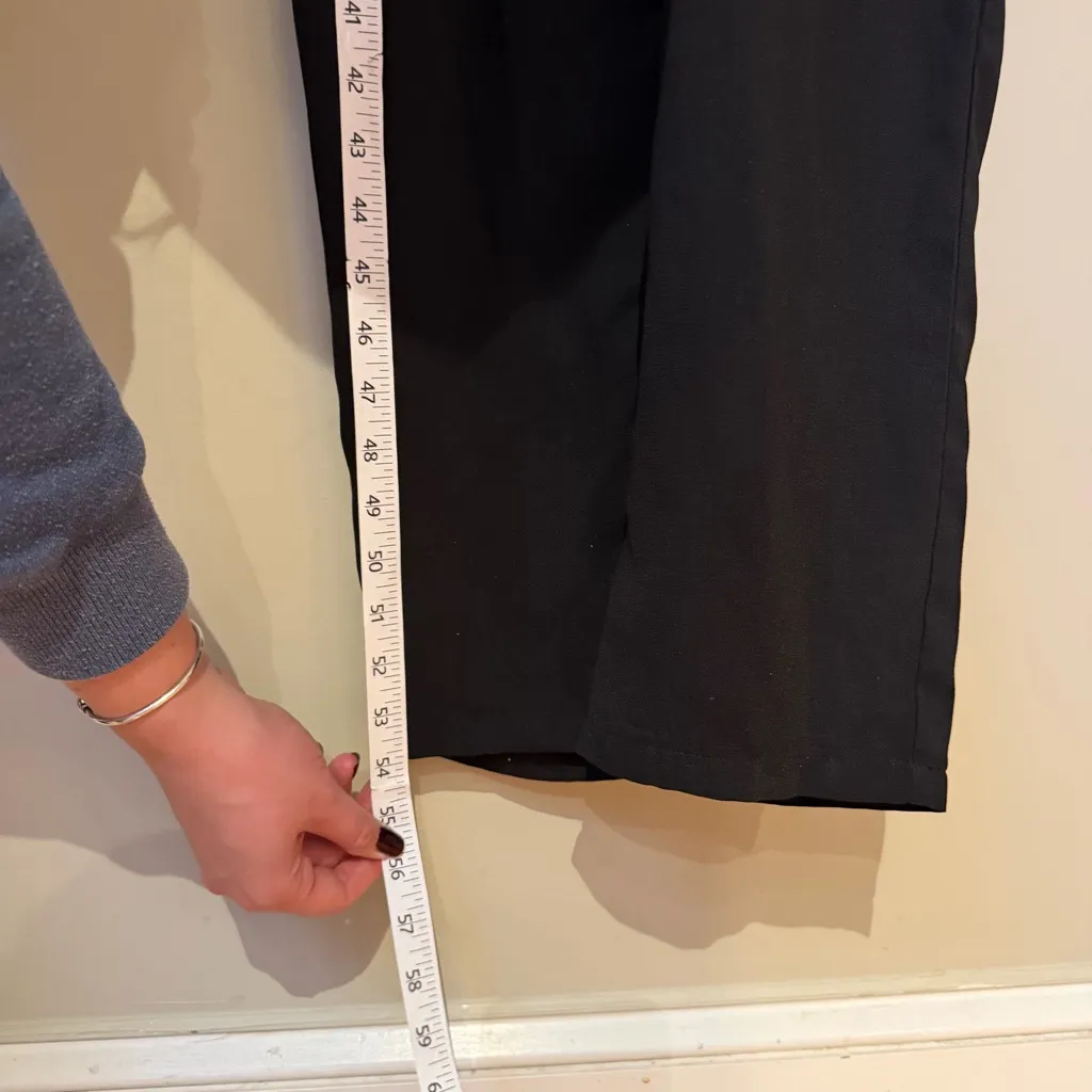 Lulus In the City Black Surplice Sleeveless Jumpsuit - Image 8