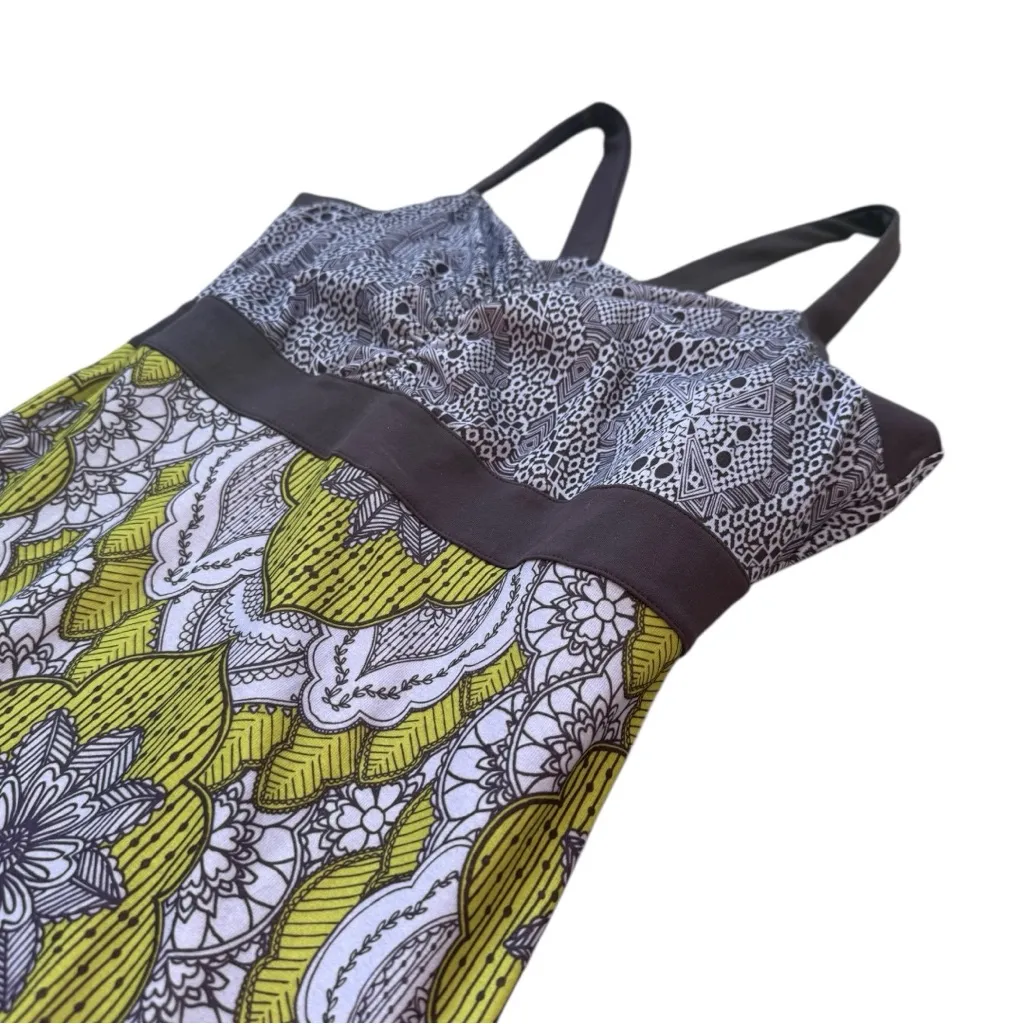 Vintage prAna Amaya Dress XL Purple Paisley Y2K Athletic Lupine Scallop Sundress - Image 6