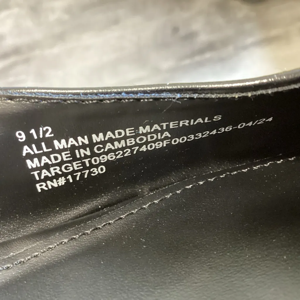 A New Day Maxine Cap Toe Slingback Flats Size 9.5 - Image 11