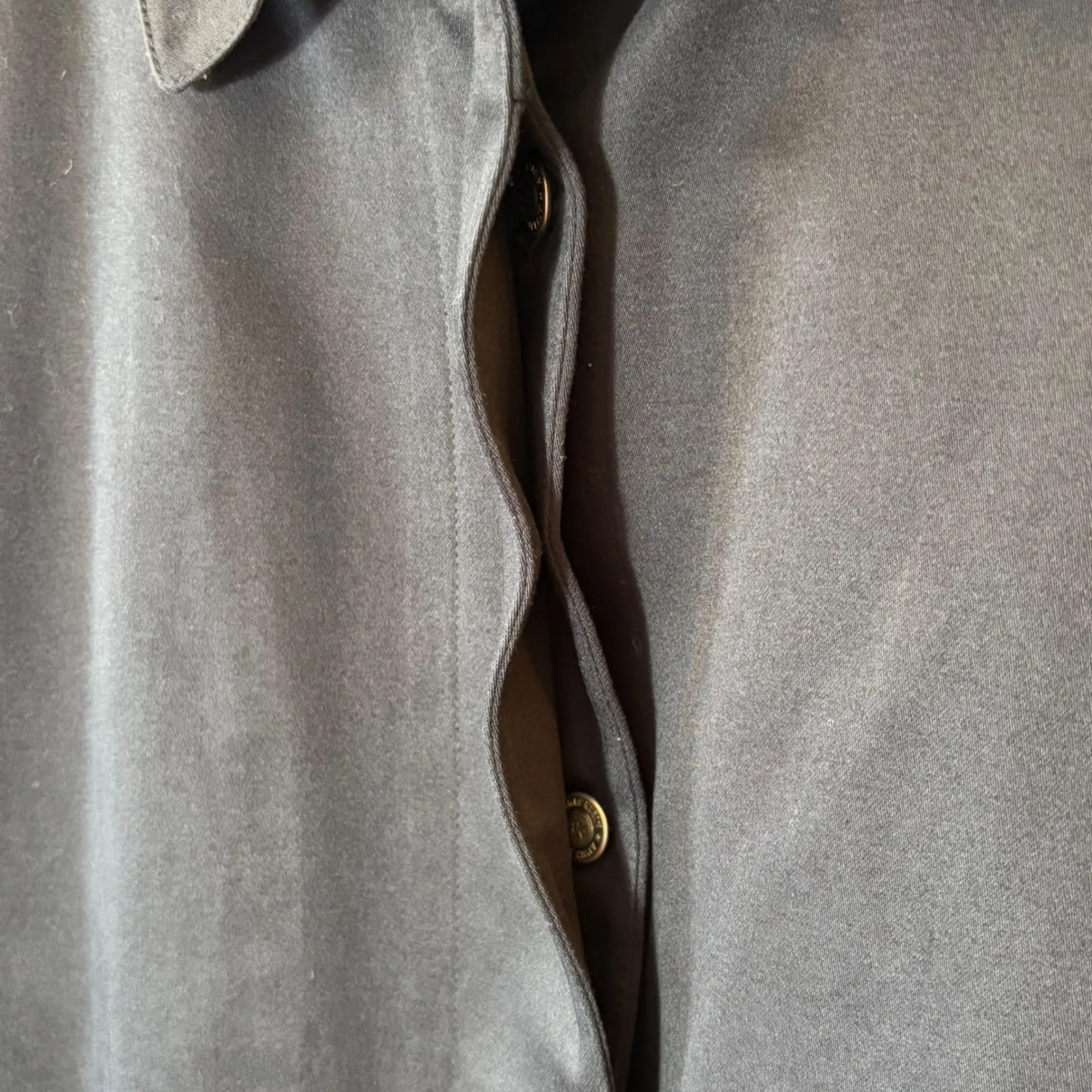 Anne Klein Black Cotton‎ Jacket Size Large - Image 5