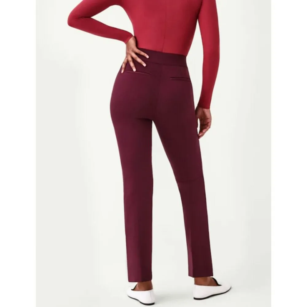 Perfect Pant Kick Flare Chianti Ponte High-Rise Waist Shapewear Slacks 3X - Image 6