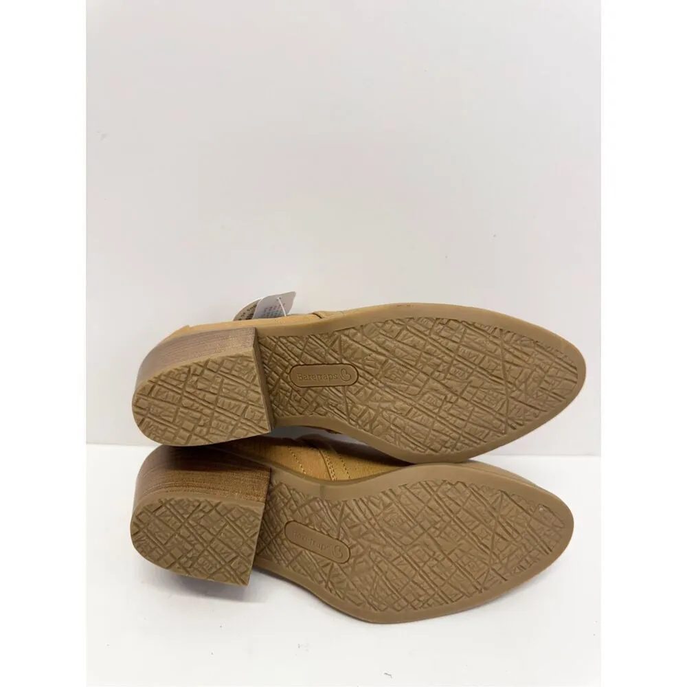 BareTraps Ankle Boots Size 10 Tan Block Heel Cushioned Insole Lightweight NEW - Image 10