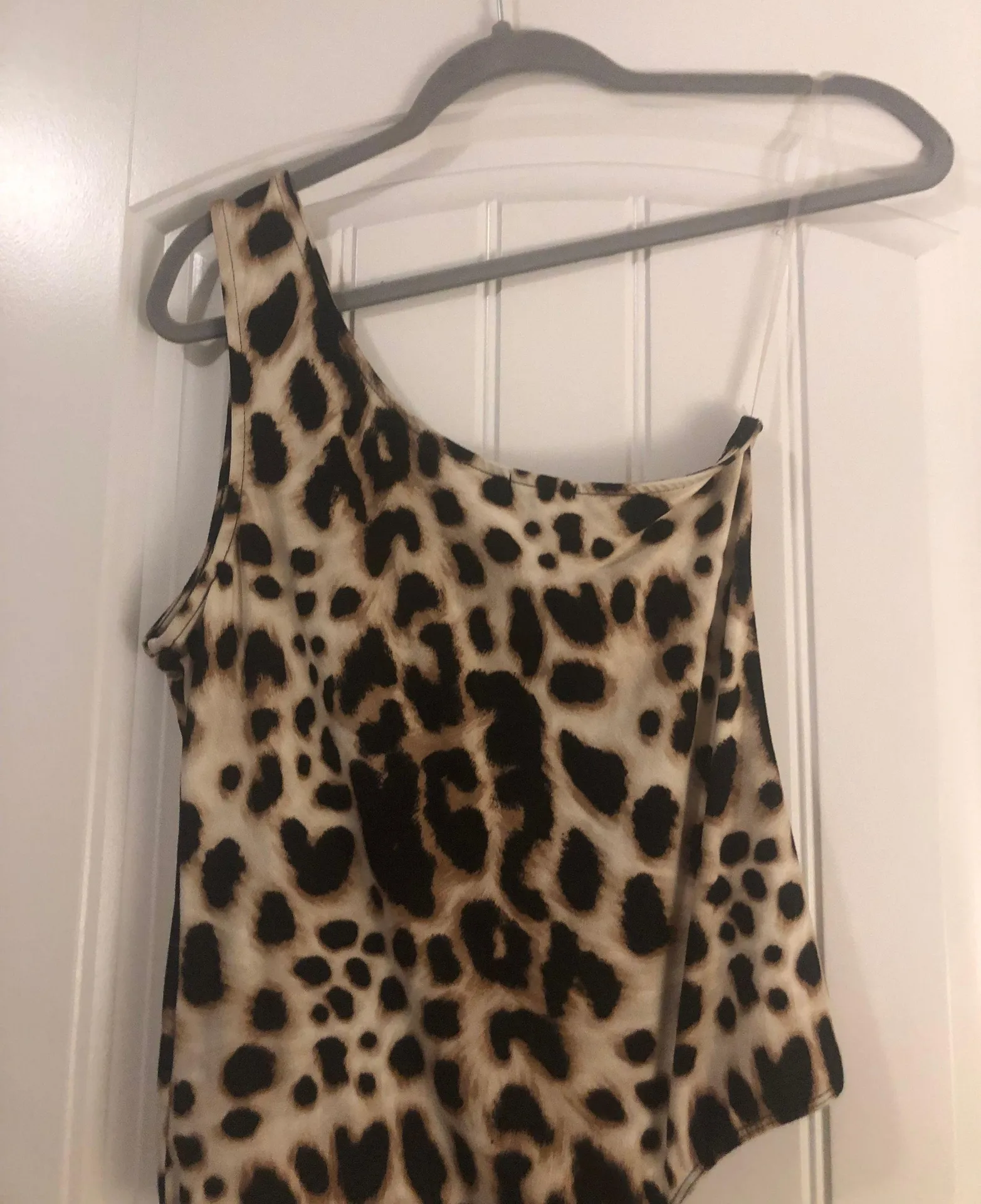 Cheetah One Shoulder Body Suit - Image 2