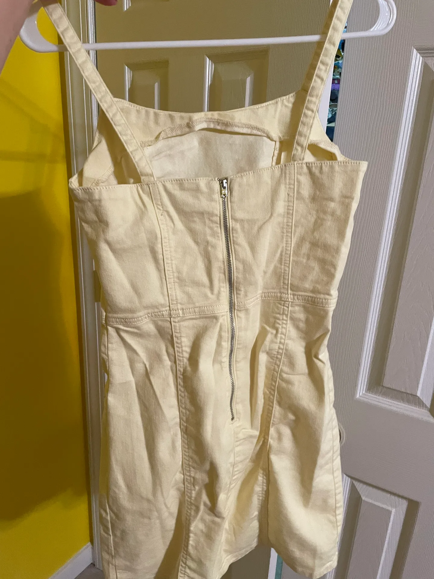 Yellow Short Sundress - Image 3