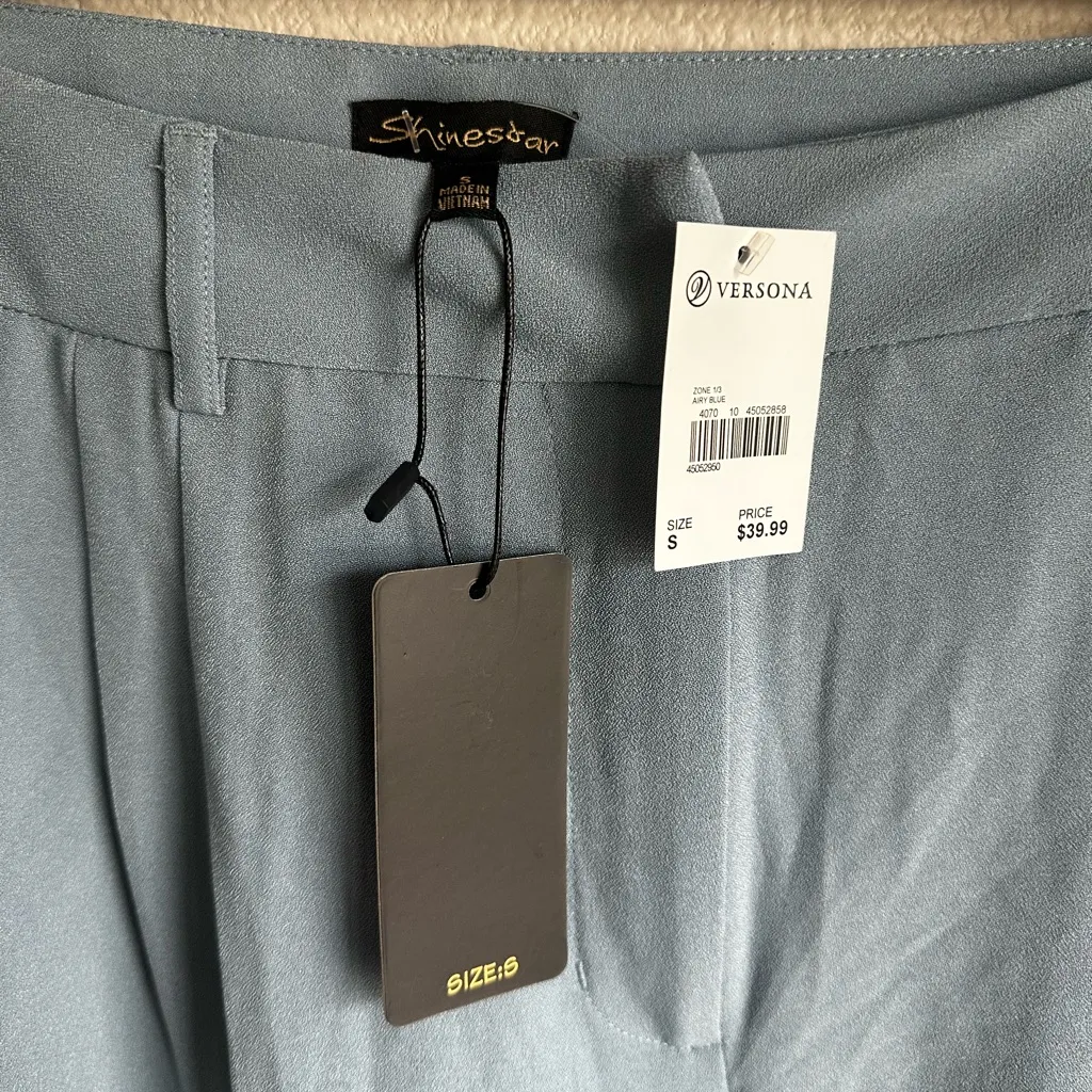 Versona Light Blue Women's Trousers - Image 4