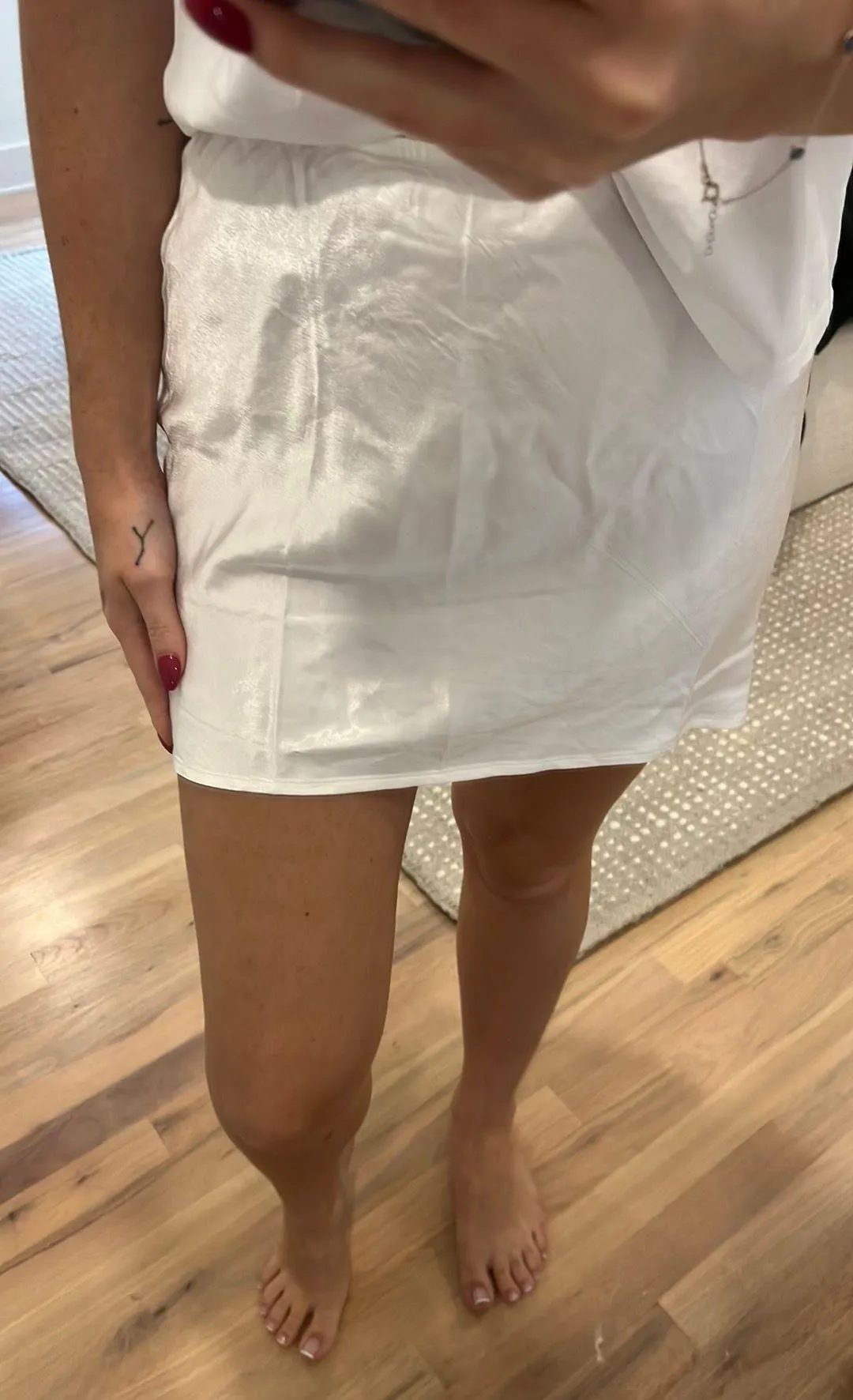 Vrg Grl Skirt White Size XS - Image 2