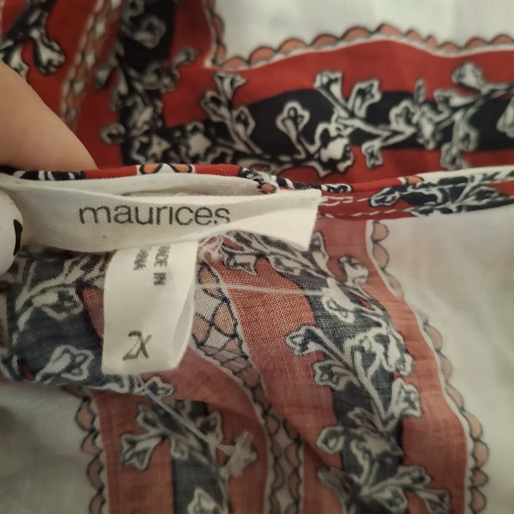 Maurices 2X  Floral Kimono NWOT - Image 8