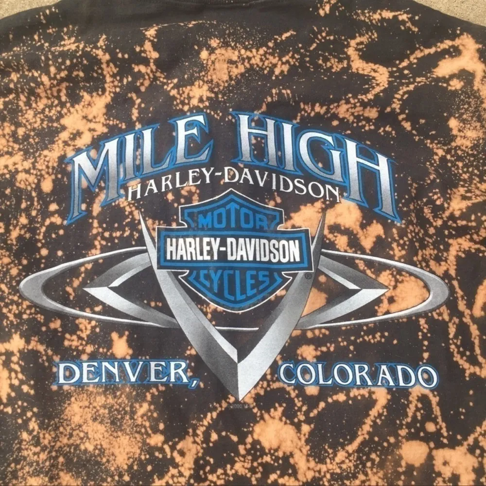 Harley-Davidson Vintage Colorado Bleached Tee - Image 3