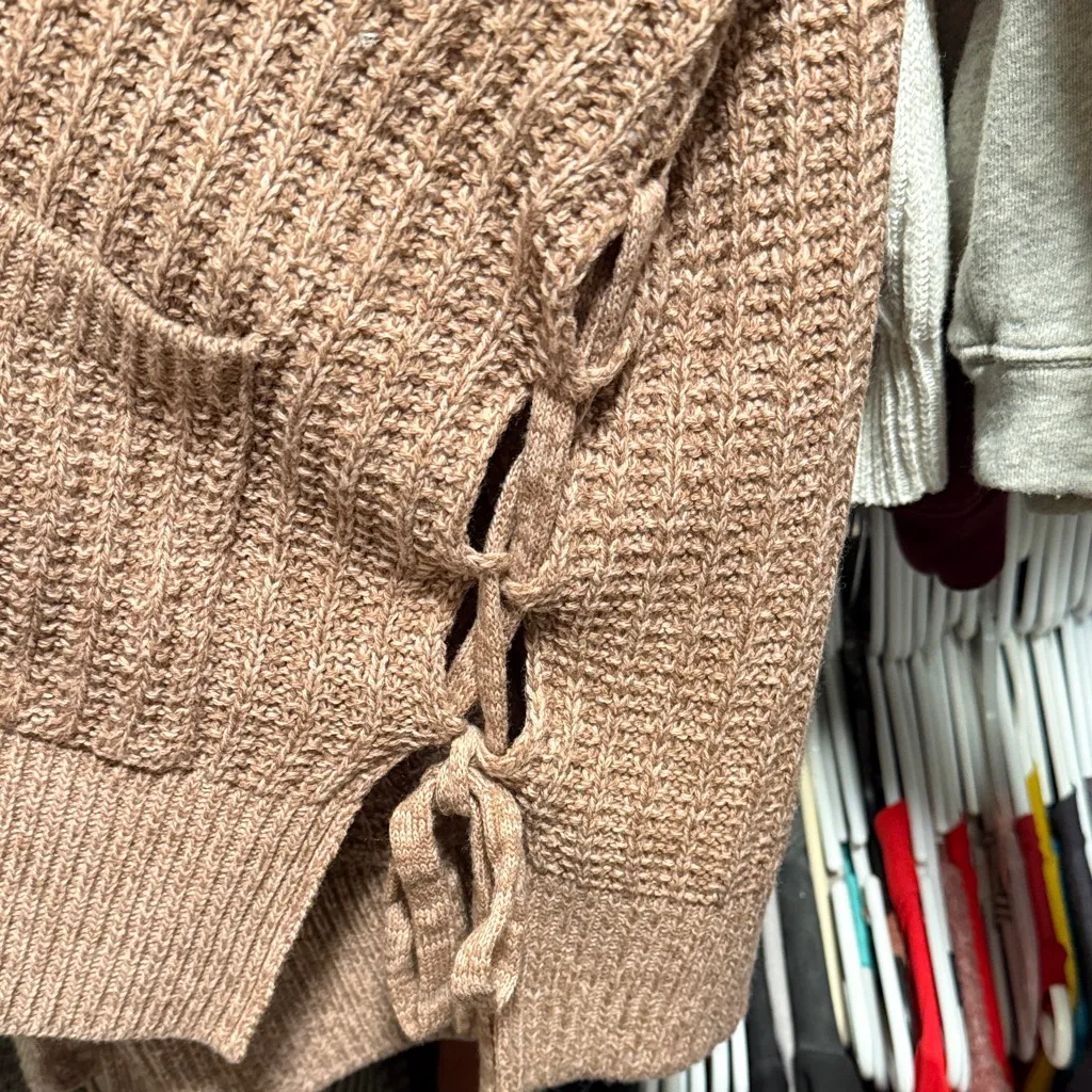 Altar’d State Mauve Knit Cardigan - Image 3