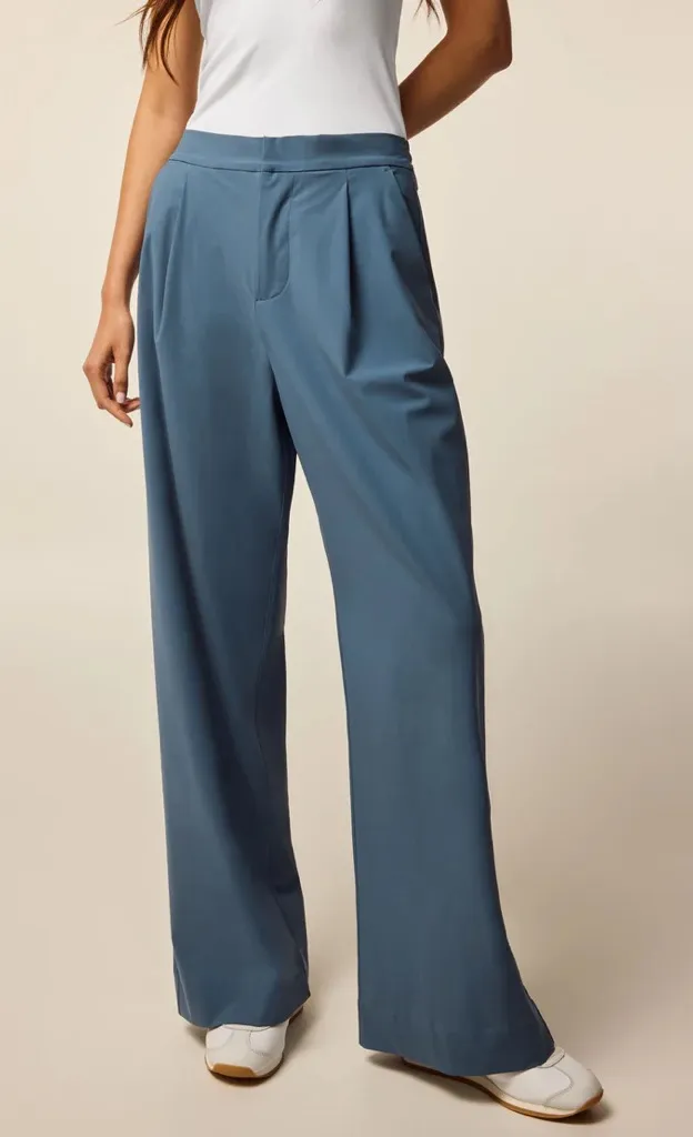 NWT Greyson Women’s Pants Size XS Phoenix Wide Leg Trouser Vintage Indigo Blue - Image 1