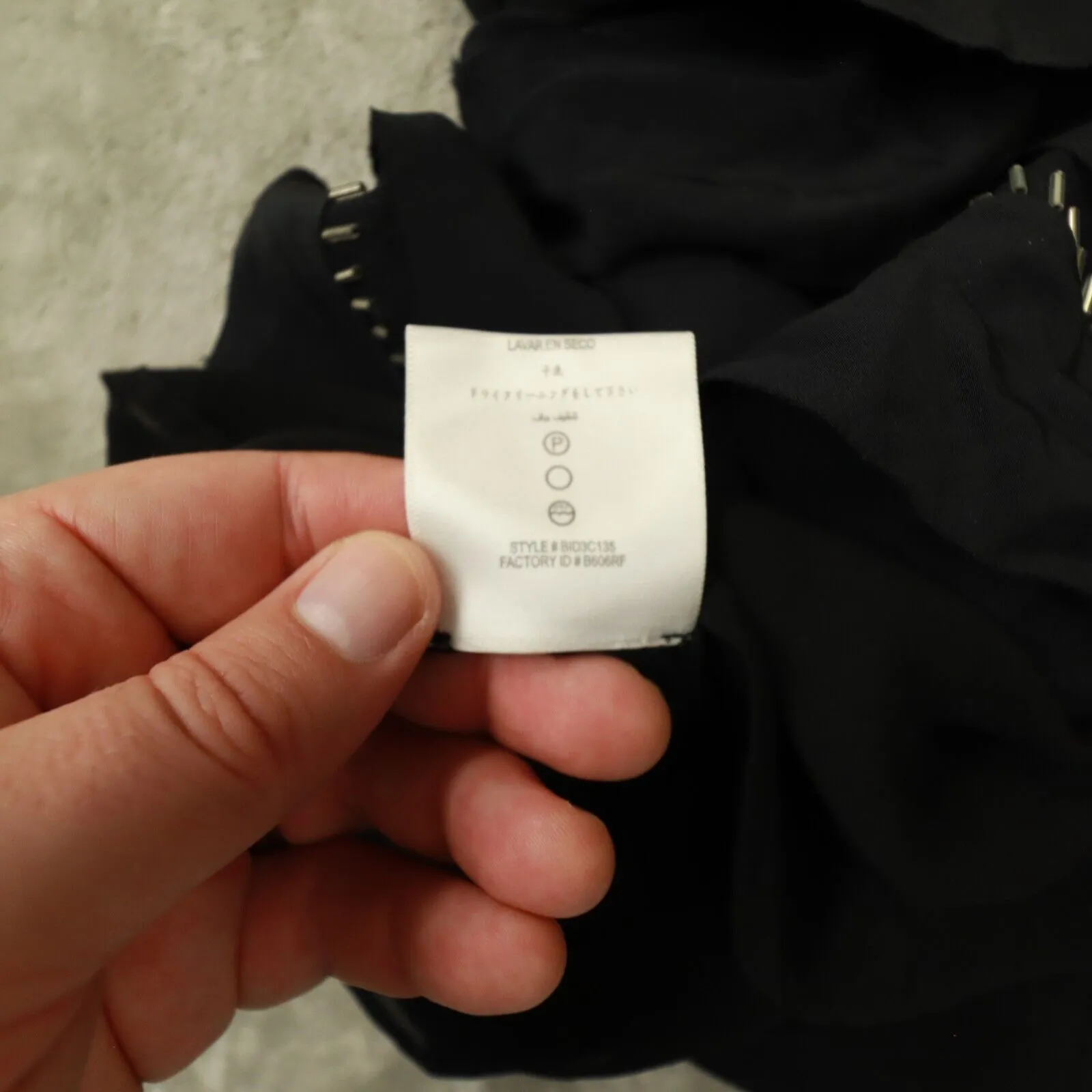 BCBG Max Azria Women's Black‎ Silk Chiffon Ruffle Beaded Mini Skirt size XS NWT - Image 11