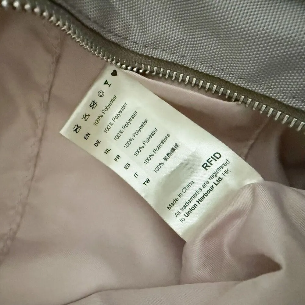 GEORGE GINA & LUCY GG&L | "Double Three" Sexy Strappy Vintage Y2k Bag Gray Pink - Image 9