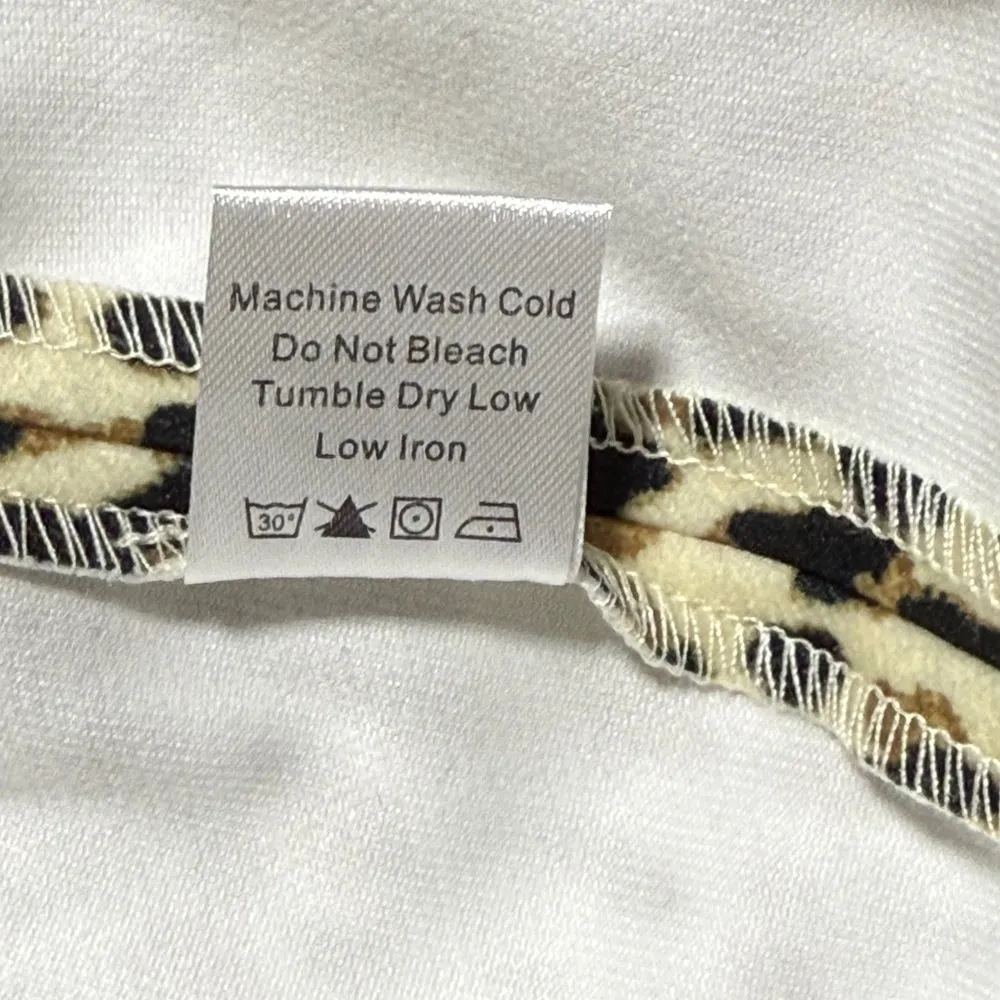 Tuckernuck Ashford Leopard Pants Size S NWT Stretch Cropped Slim Fit Chic - Image 9