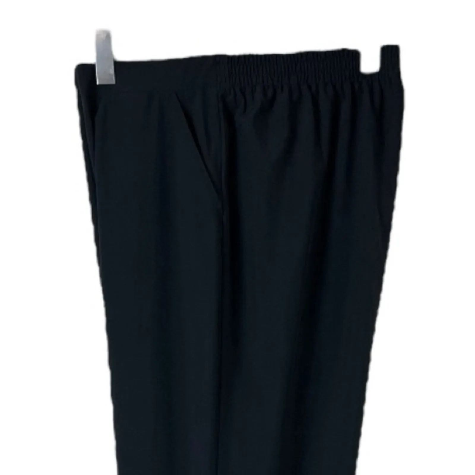 Dressbarn Black Athletic Pants Elastic Waist Relaxed Joggers Women’s Size XL - Image 5