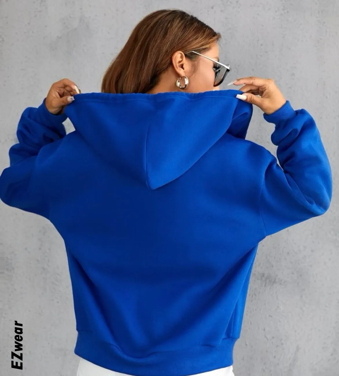 Cute Blue Zip Up - Image 2