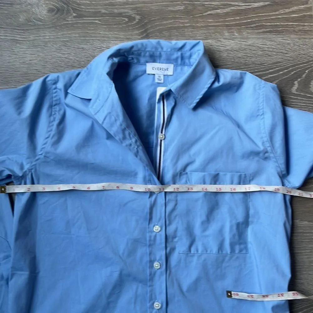 NEW Evereve Ciera Relaxed Button Down Shirt - Image 6
