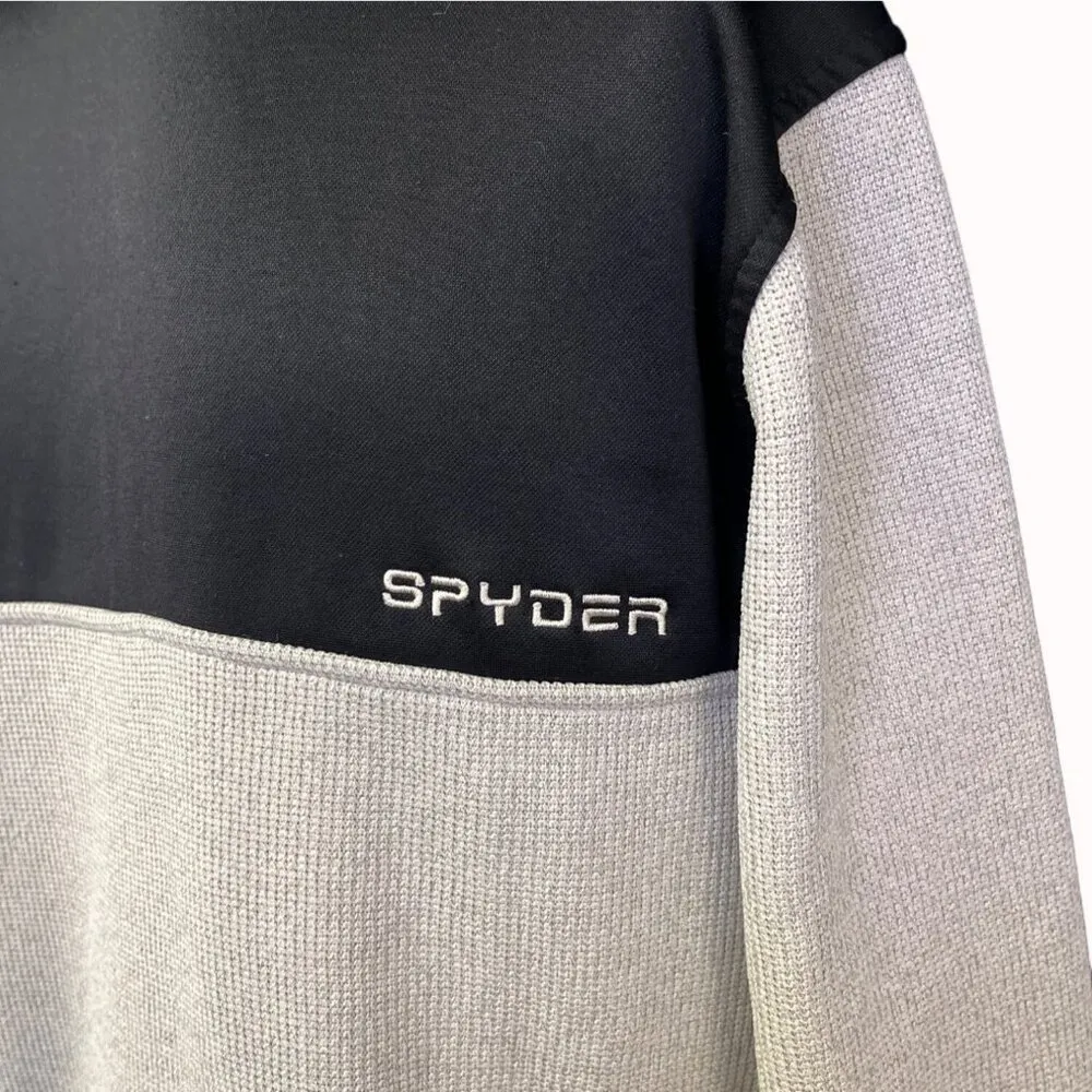 Spyder Women's Grey/Black Sweater/Hoodie Sz Sz S/P/P SKU 4867 - Image 4
