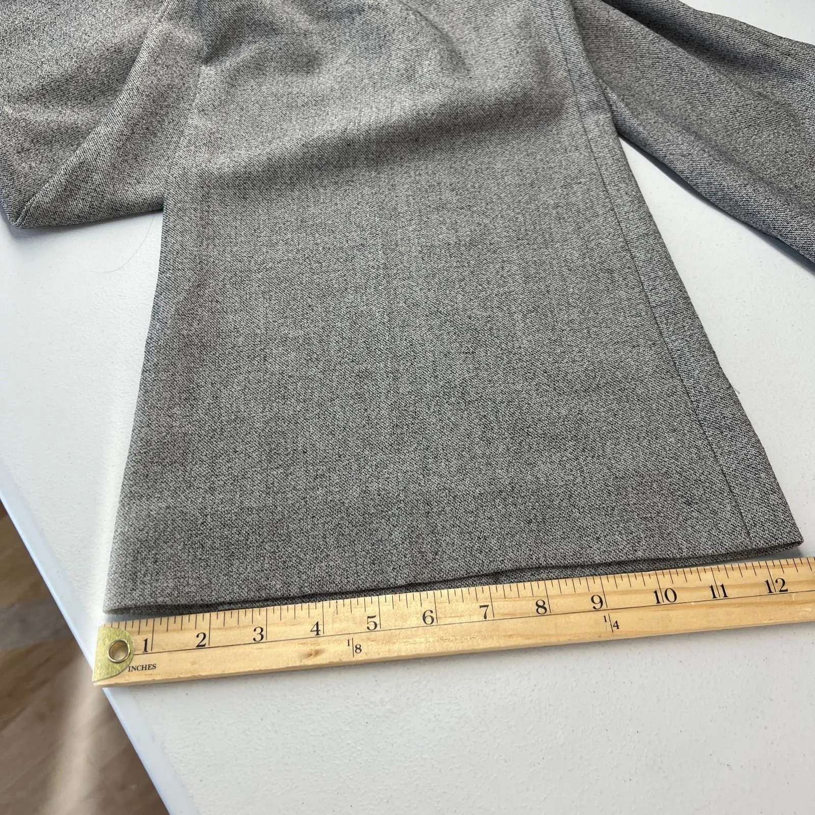 The Limited Scandal Gladiator Dress Pant Womens 4 Gray Strech Formal Wide Leg - Image 12