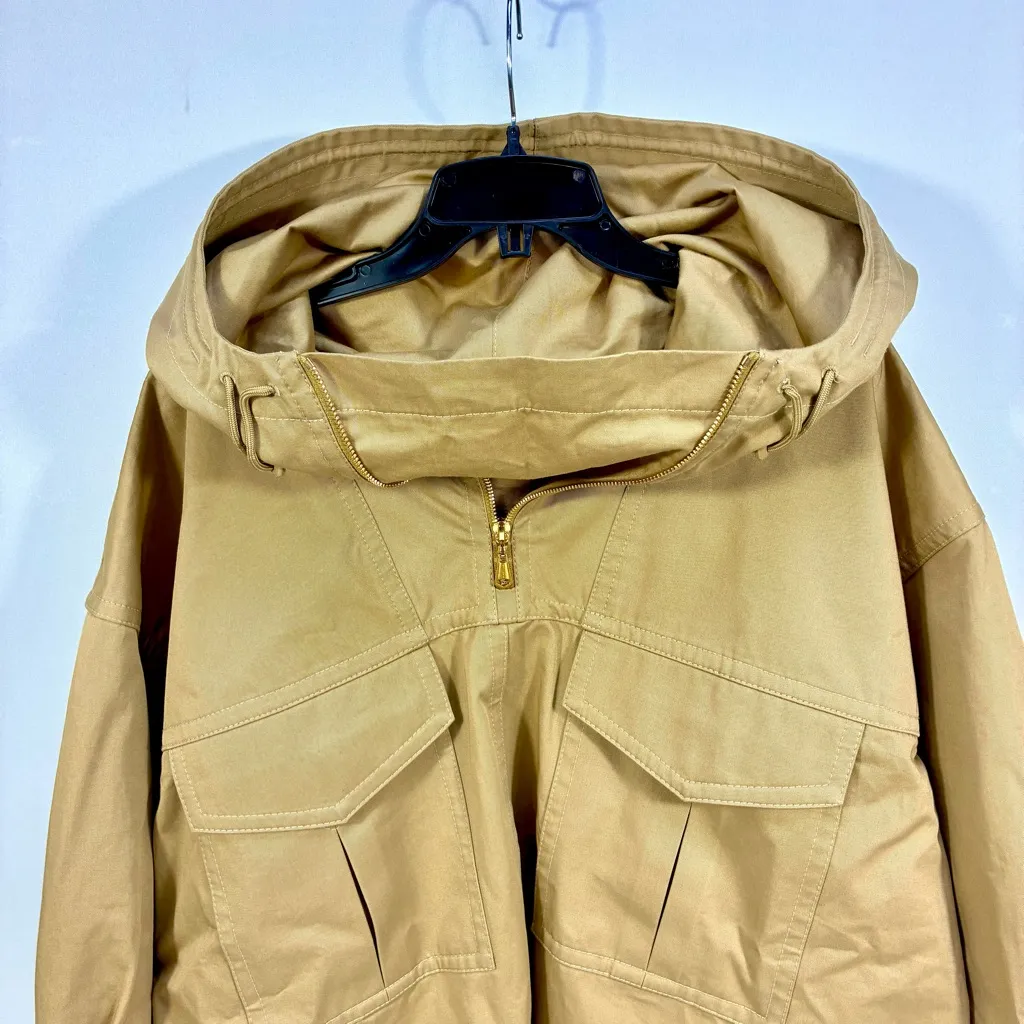 Zimmermann Illuminate Cargo Anorak Twill Jacket Beige Sand NWT US 10-12 AU Large - Image 13