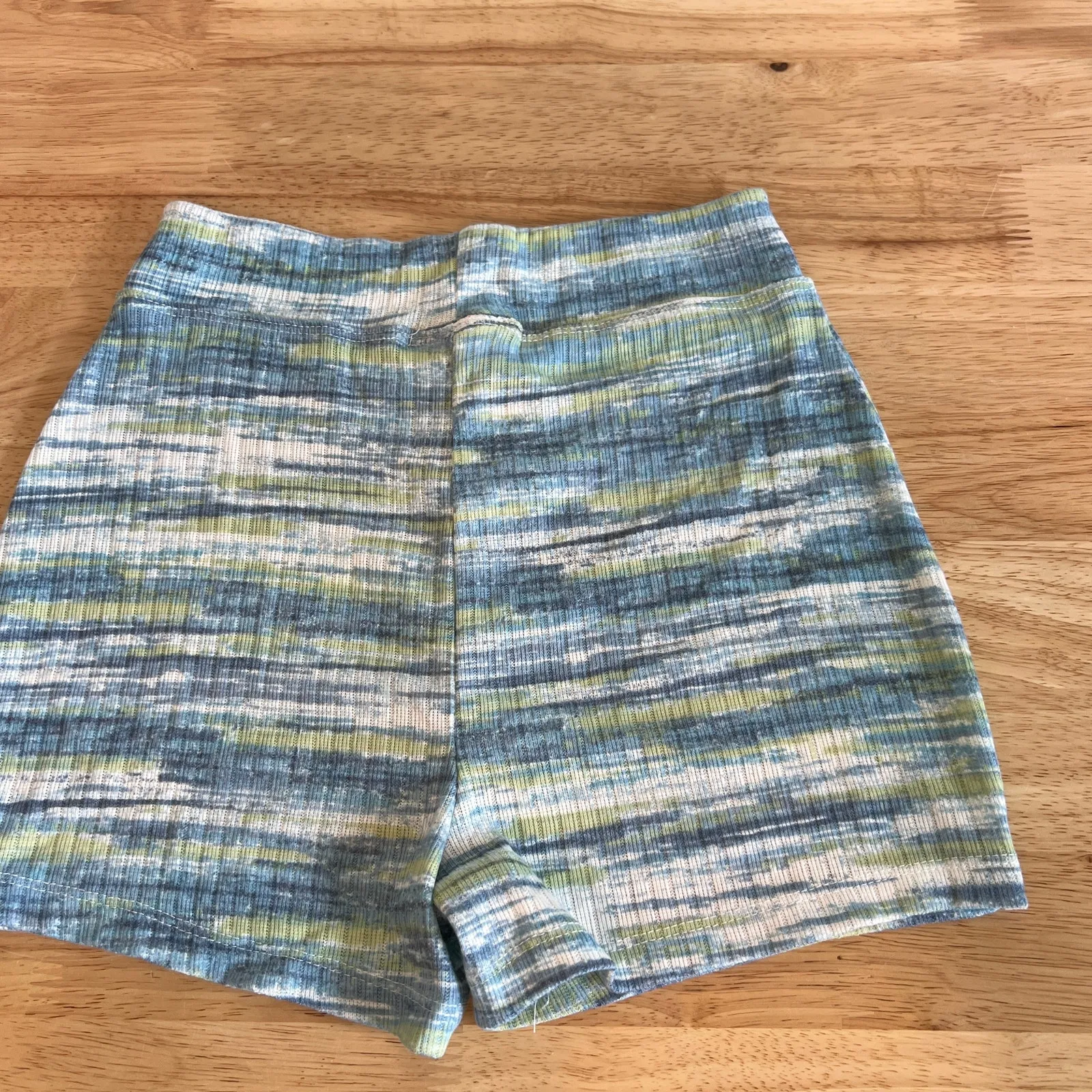 Colsie Women's Blue Space Dye Tank and Shorts Pajama Set - Image 10