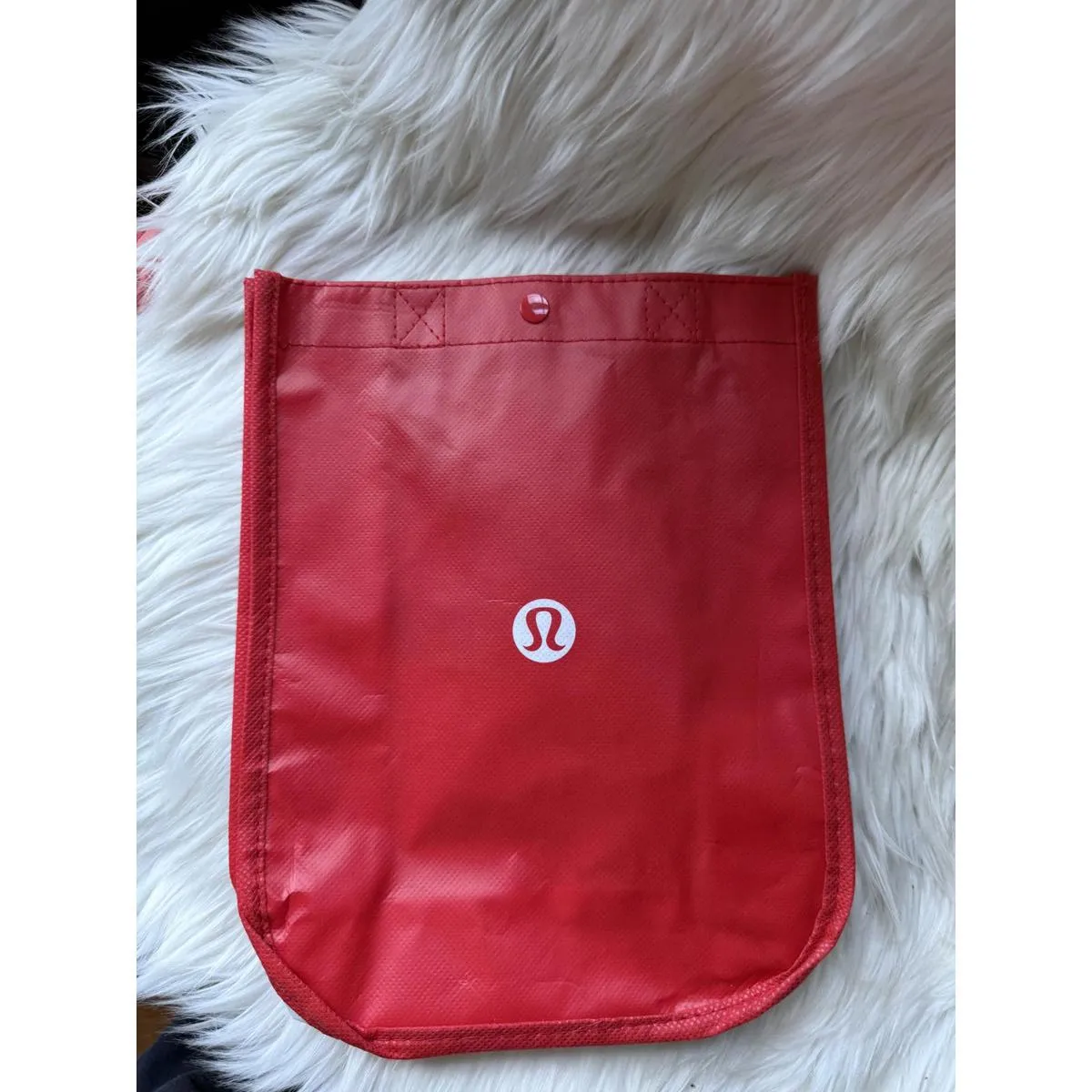 Lululemon Red Tote Bag - Image 5