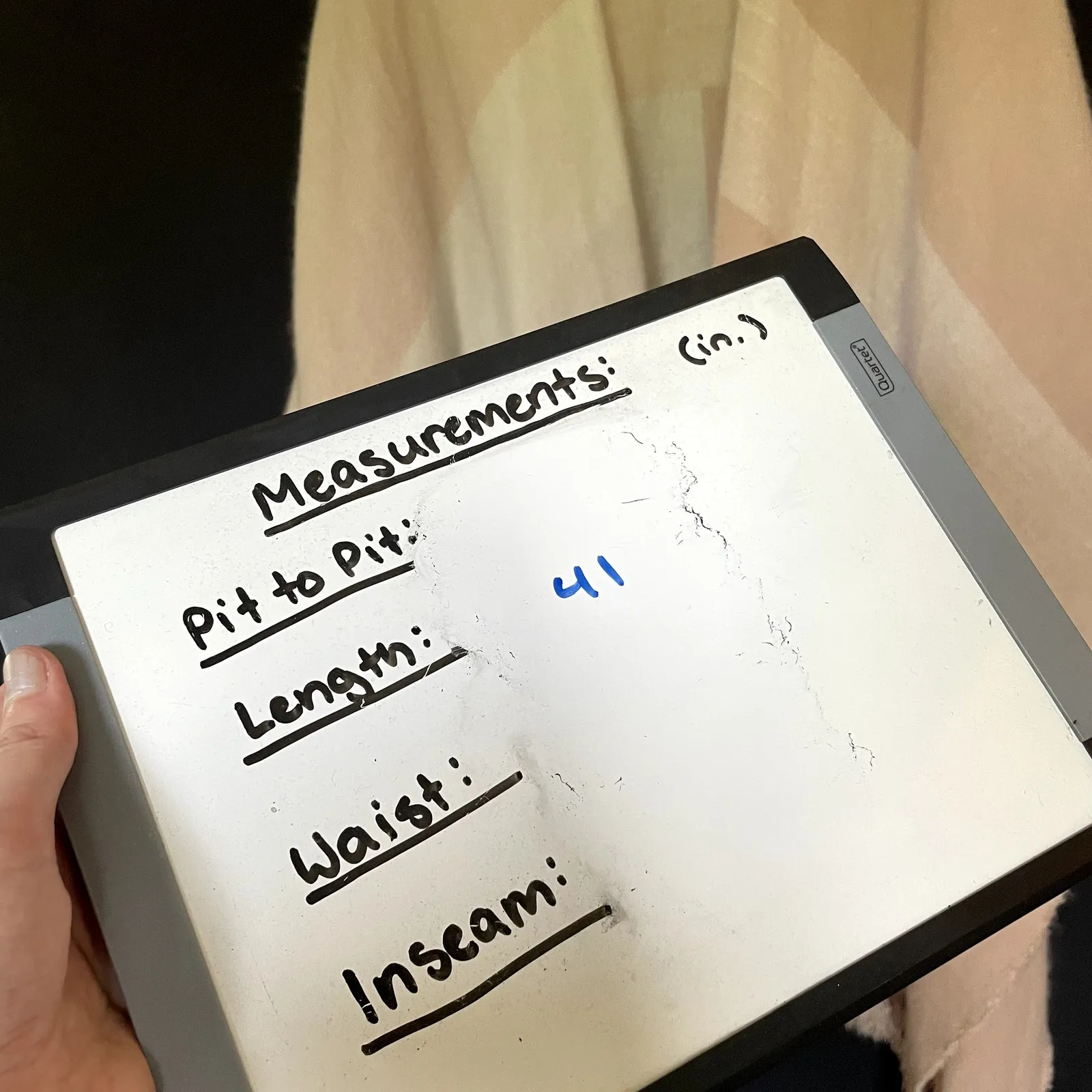 Soia & Kyo beige pink colorblock shawl fringe detail one size fits all boho - Image 6