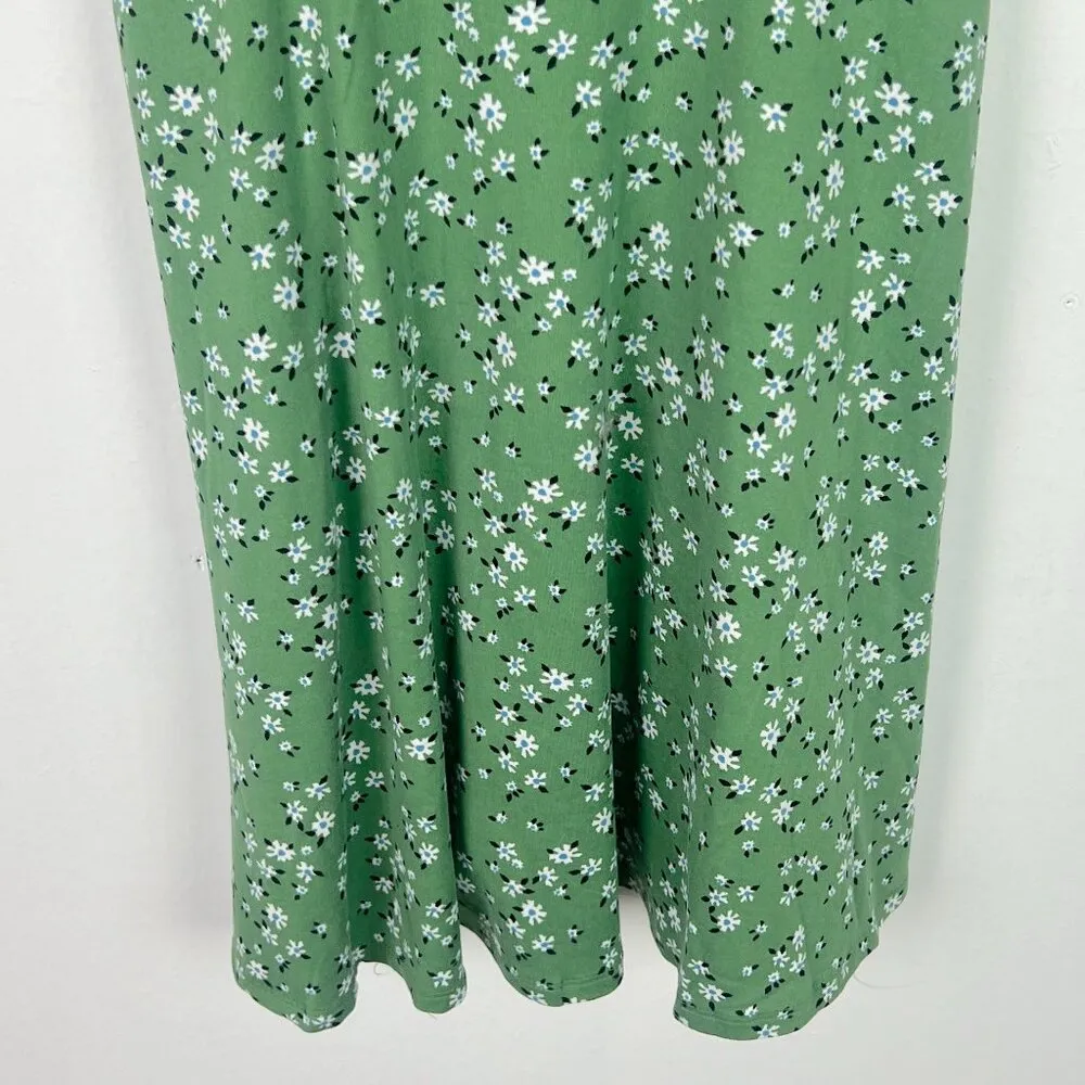 NWOT Stitch Fix Desiree Strappy Floral Sleeveless Dress Green Size Large L NEW - Image 4