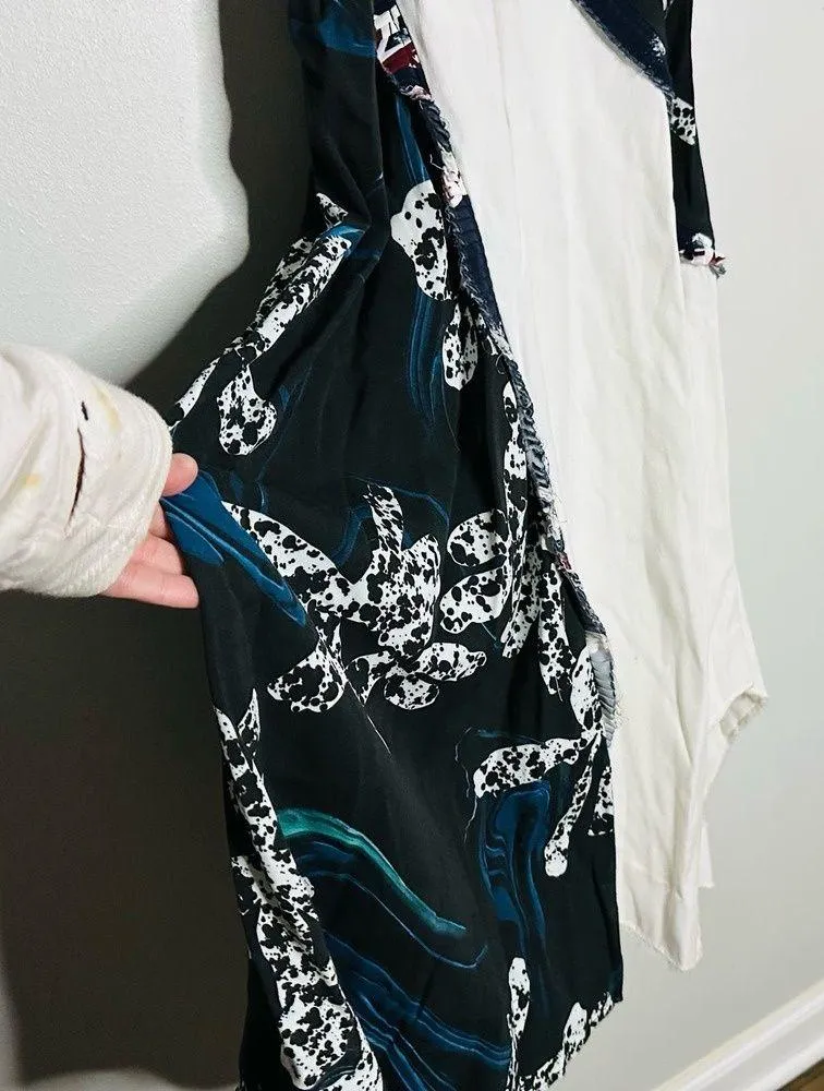 Aeffe Spa Women's Cedric Charlier Printed Sleeveless Midi Dress Size 10 - Image 7