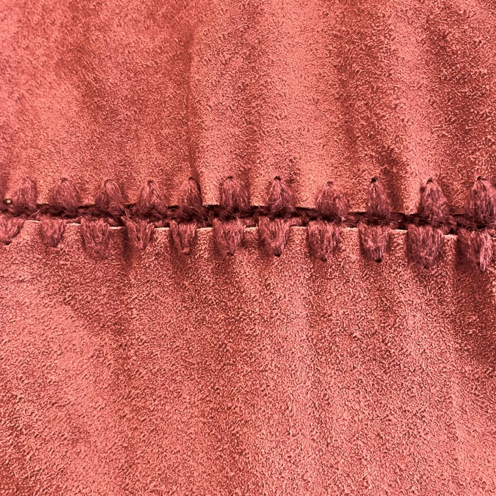 Vintage Leather Vest Red St Johns Bay Petite Medium - Image 2