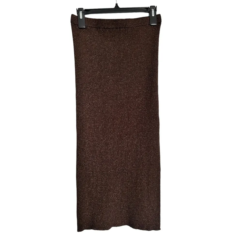 House of Harlow 🆕 Metallic Brown Knit Set - Image 4