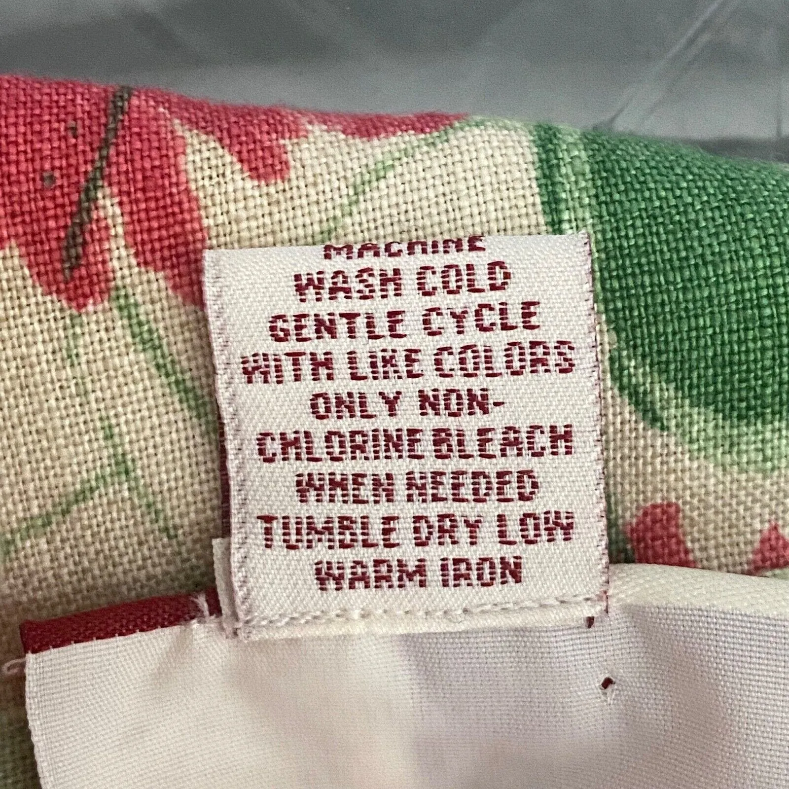 JM Collection Womens Size 14P 100% Linen Floral Beige Button Up Shirt 3/4 Sleeve - Image 7