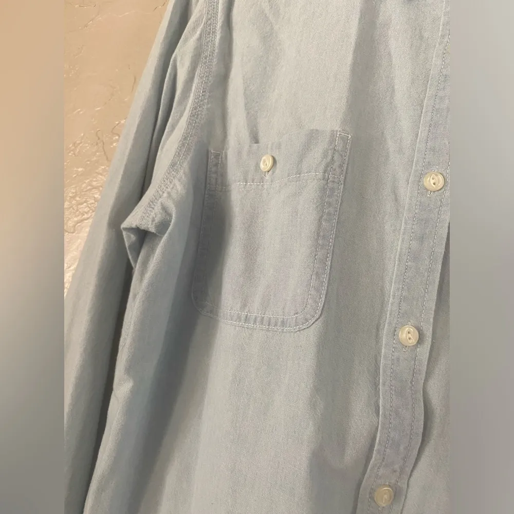 LRL Lauren Jeans Co. Ralph Lauren VTG Women's Button Down Long Sleeve Shirt PL Blue Size undefined - Image 5